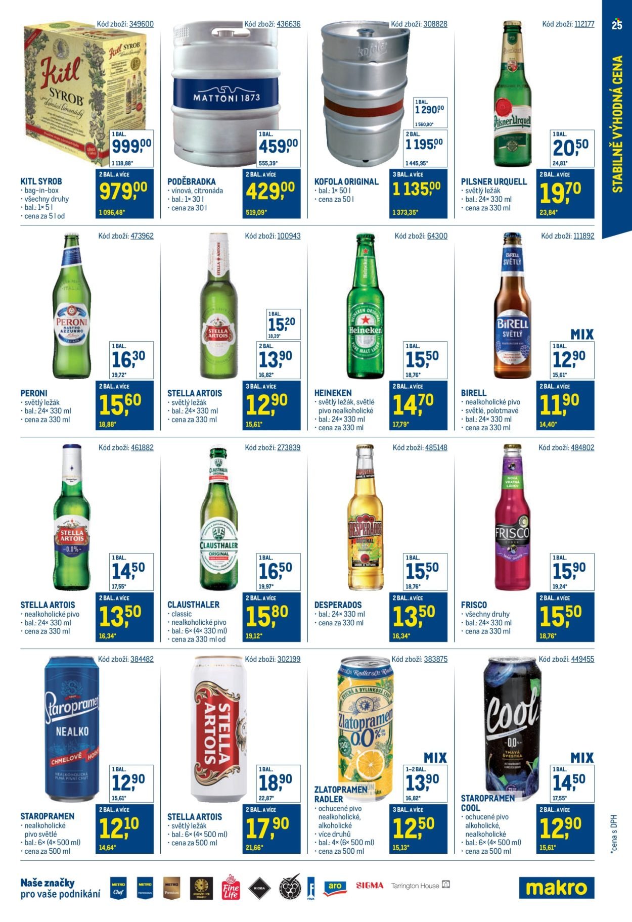 MAKRO leták - Stabilně výhodná cena - gastronomie (2025-07-30 - 2025-09-23)
