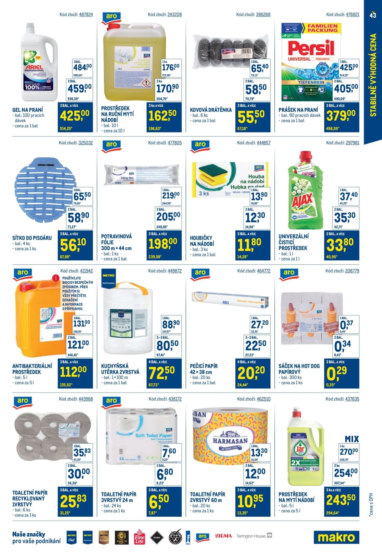 MAKRO leták - Stabilně výhodná cena - gastronomie (2025-07-30 - 2025-09-23)