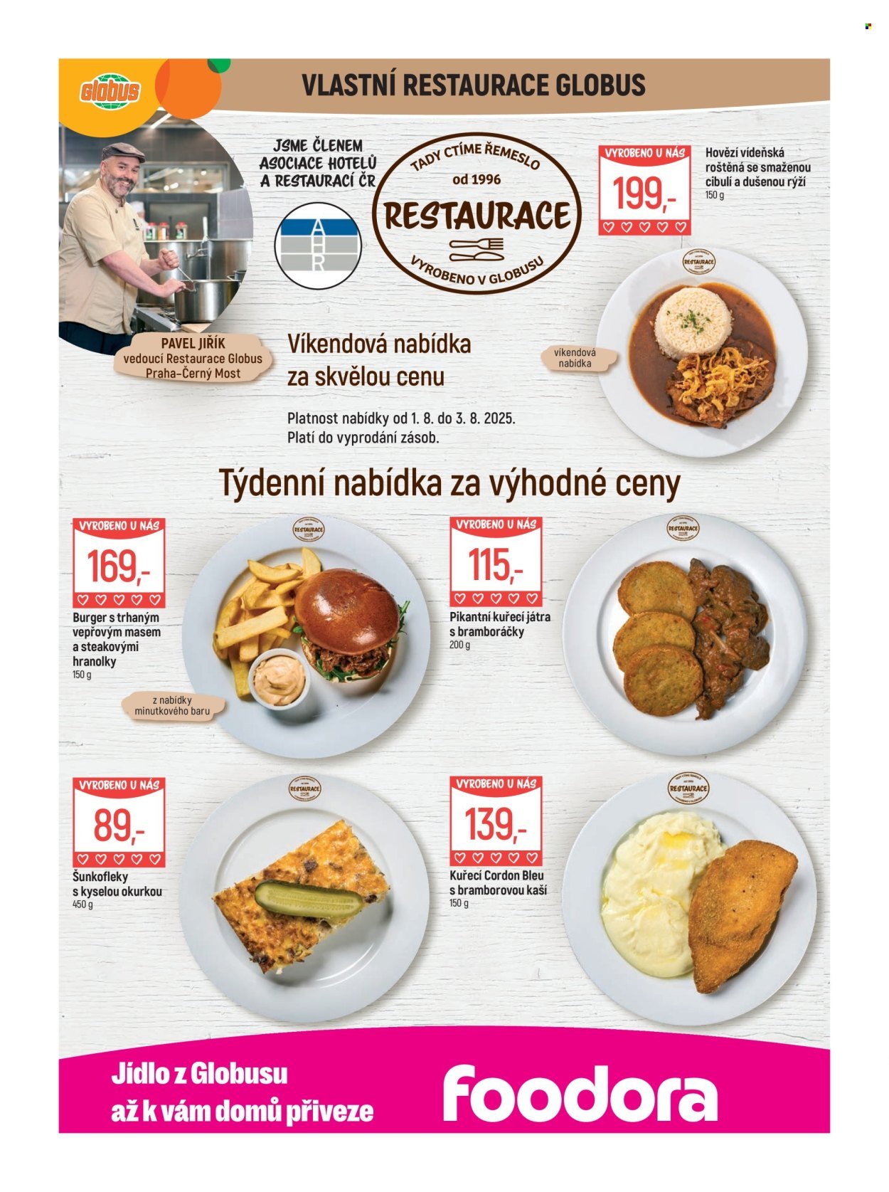 GLOBUS leták - Od středy 30.7.2025 (2025-07-30 - 2025-08-05)