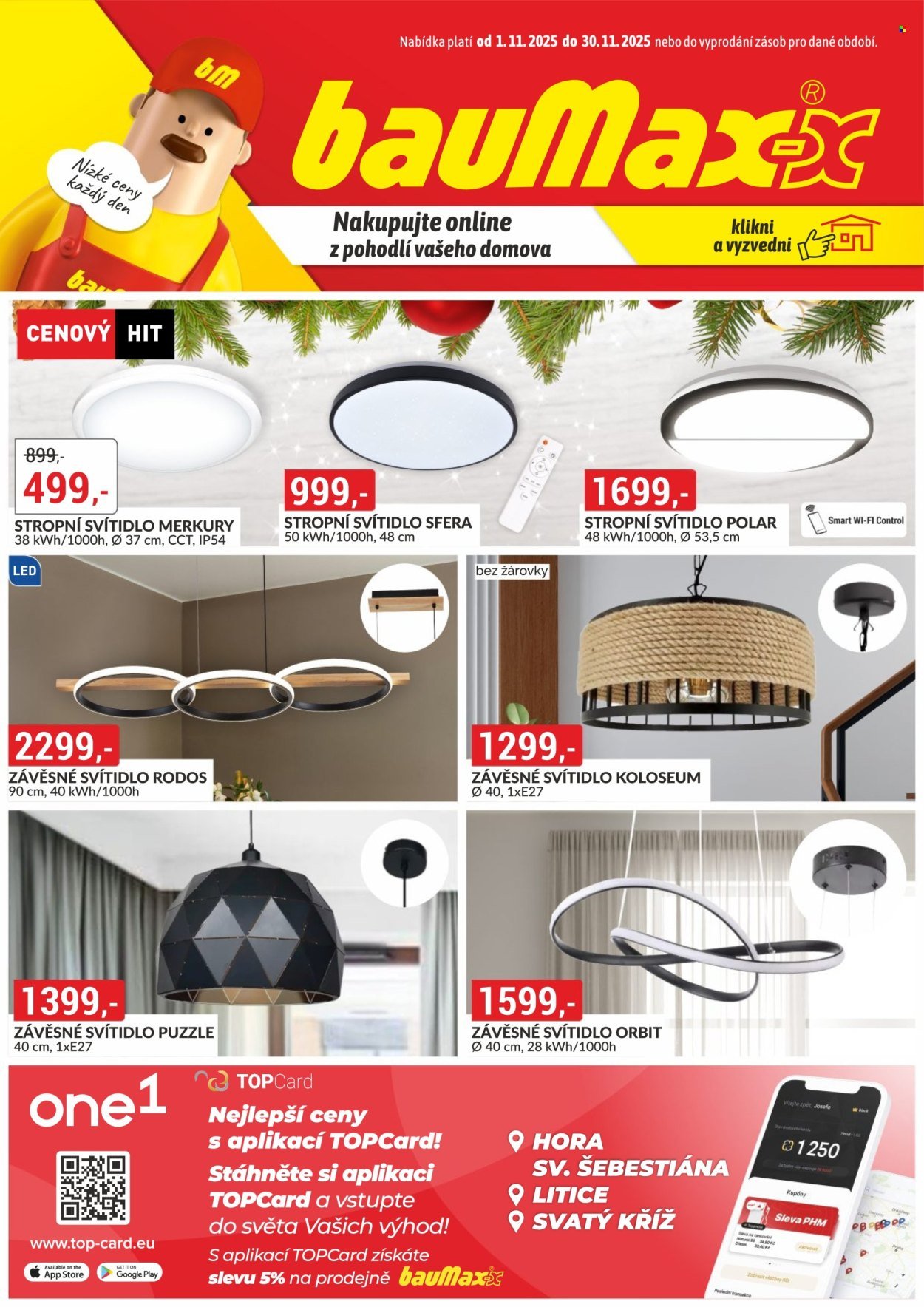 BAUMAX leták - Od soboty 1.11.2025 (2025-11-01 - 2025-11-30)