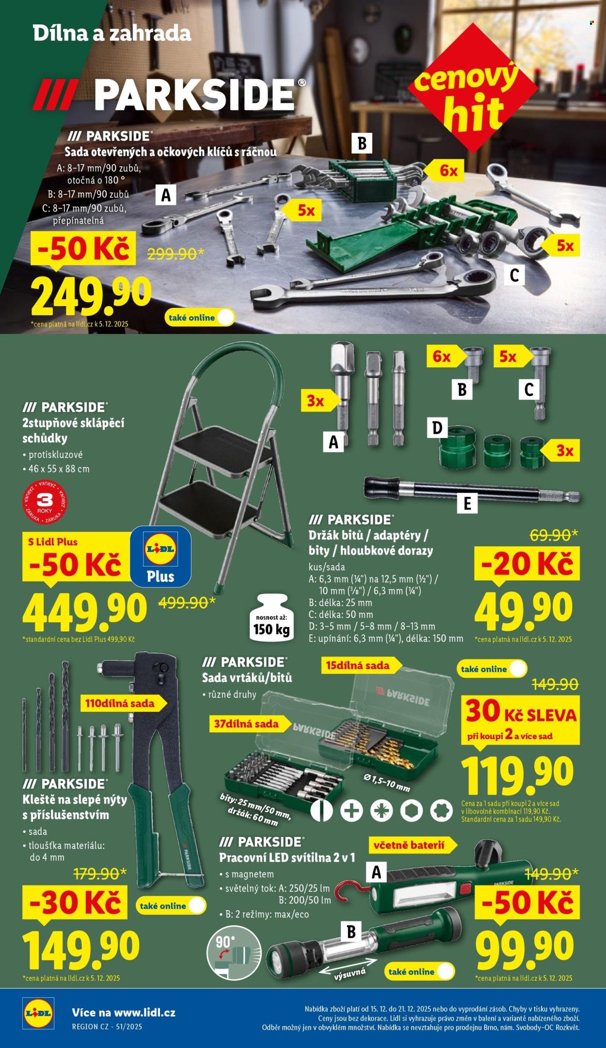 LIDL leták - Spotřební zboží (2025-12-15 - 2025-12-21)