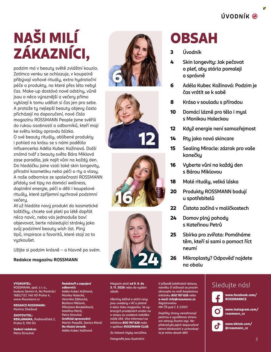 ROSSMANN leták - People Podzim
