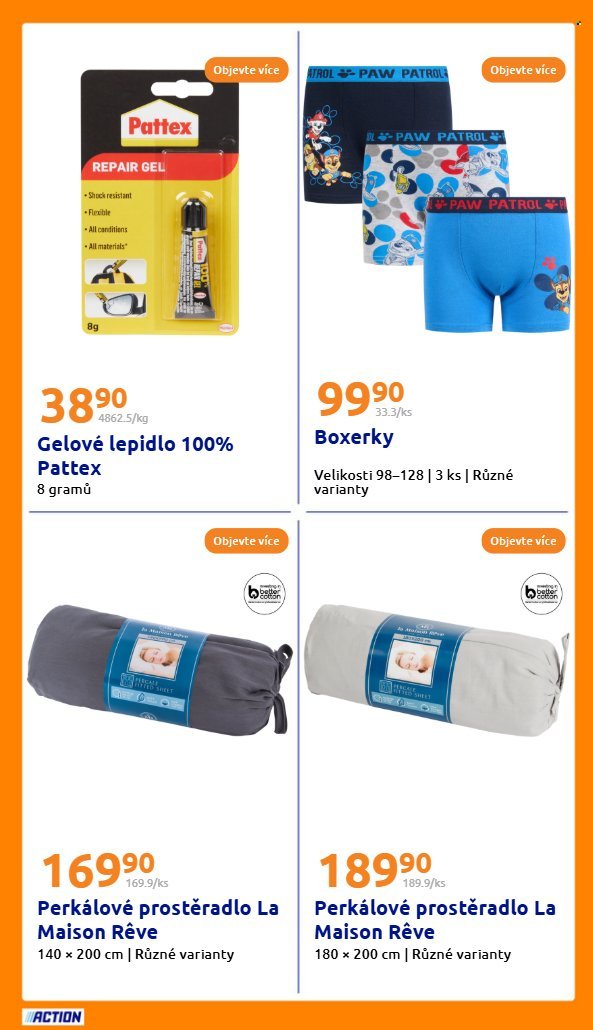 ACTION leták - Od středy 13.8.2025 (2025-08-13 - 2025-08-19)