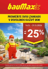 BAUMAX leták - Od čtvrtka 14.5.2026 (2026-05-14 - 2026-05-31)