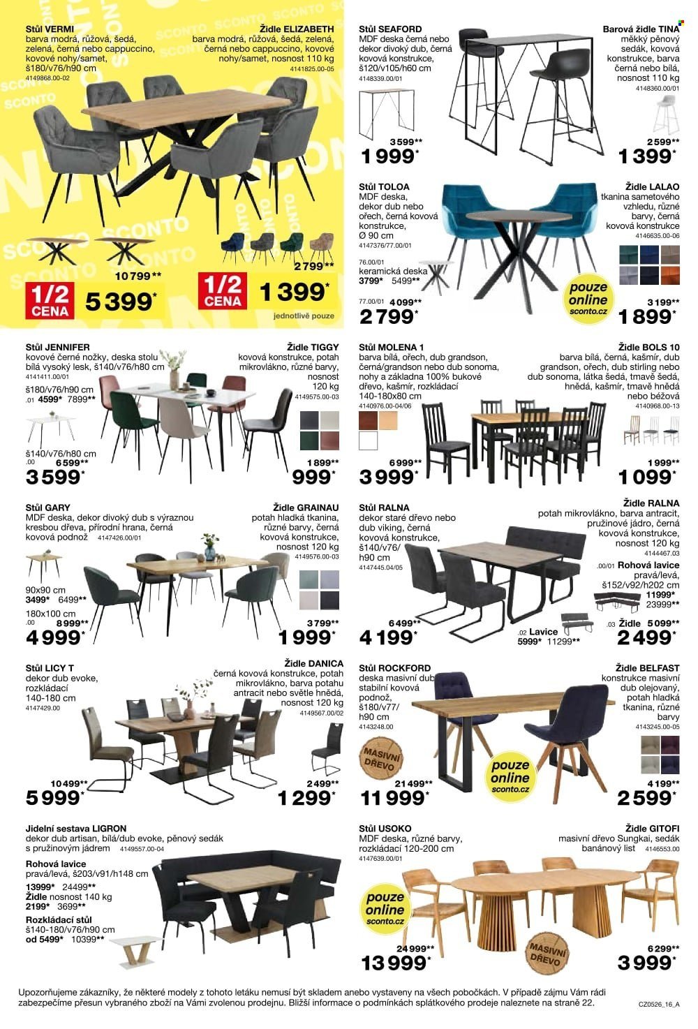 SCONTO NÁBYTEK leták - -40% na ložnice, postele, matrace, rošty, šatní skříně, komody, noční stolky (2026-03-25 - 2026-04-21)