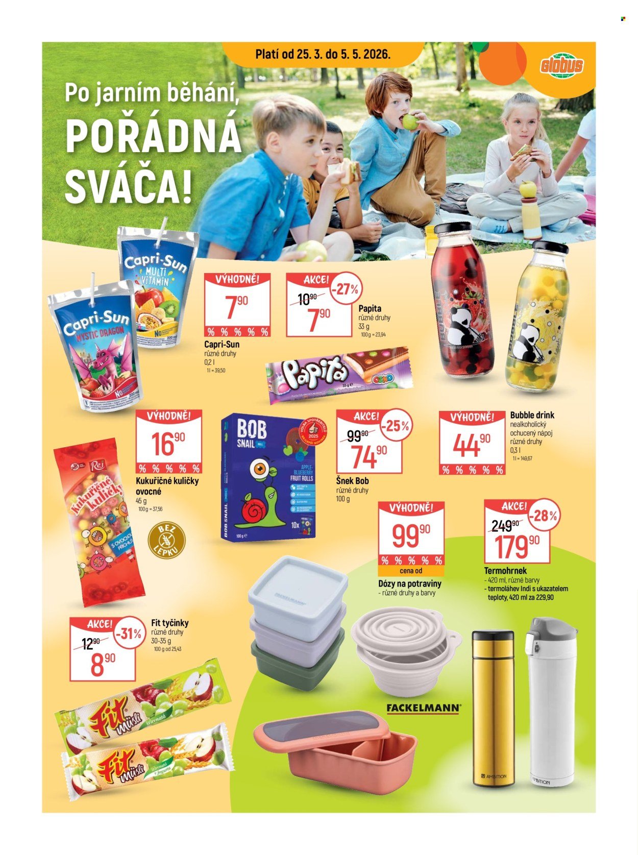 GLOBUS leták - Od středy 25.3.2026 (2026-03-25 - 2026-05-05)