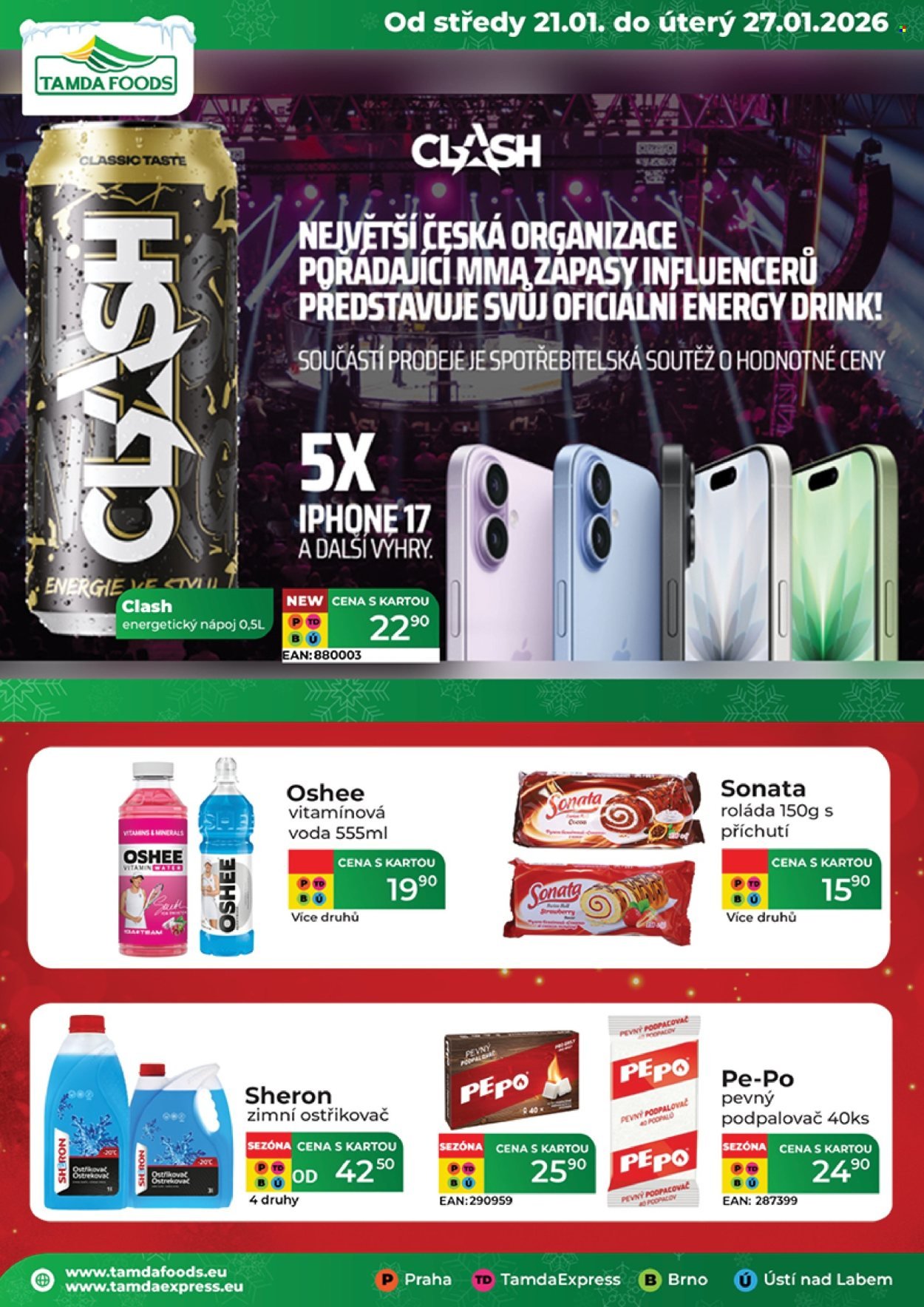 TAMDA FOODS leták - Od středy 21.1.2026 (2026-01-21 - 2026-01-27)