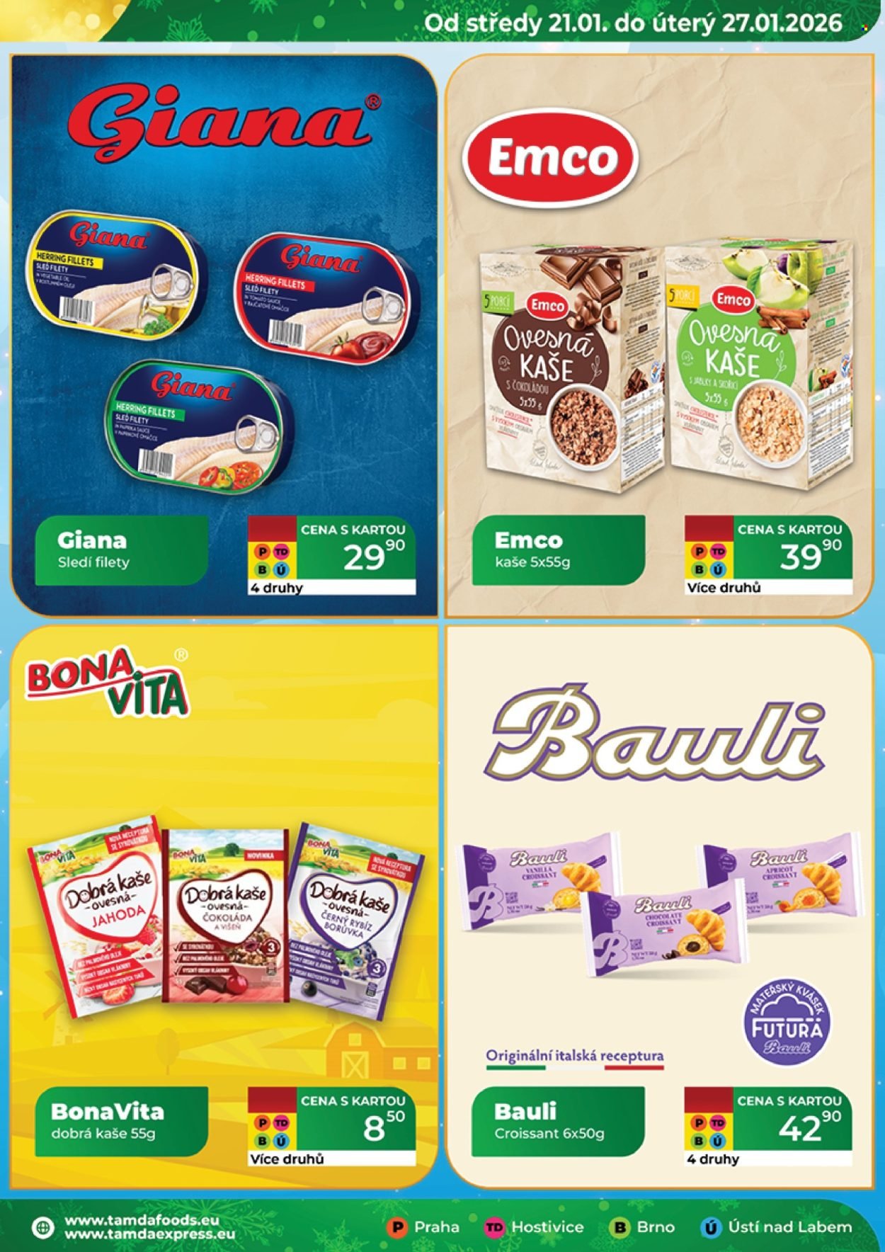 TAMDA FOODS leták - Od středy 21.1.2026 (2026-01-21 - 2026-01-27)