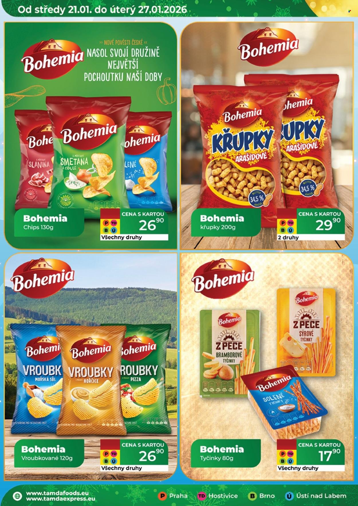 TAMDA FOODS leták - Od středy 21.1.2026 (2026-01-21 - 2026-01-27)