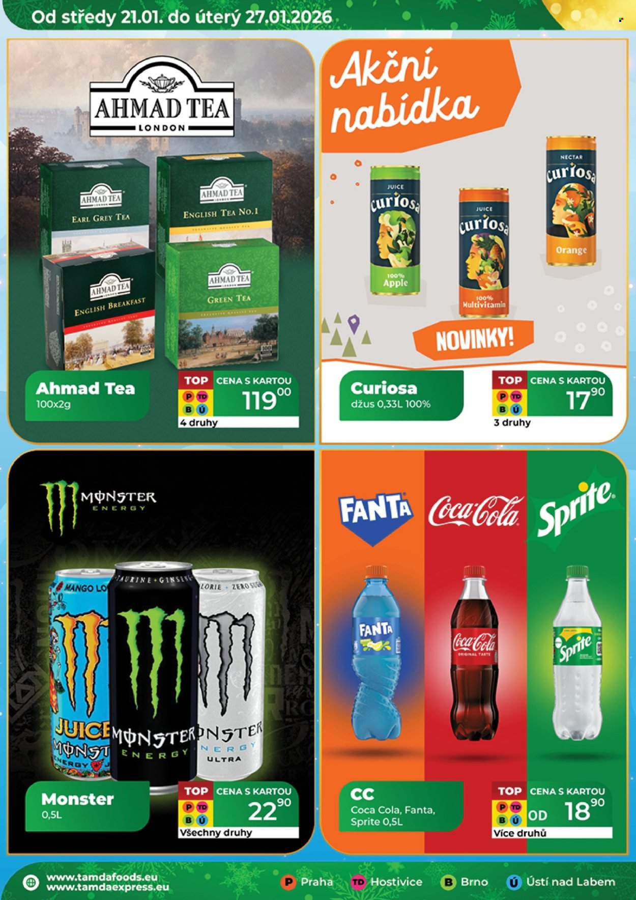 TAMDA FOODS leták - Od středy 21.1.2026 (2026-01-21 - 2026-01-27)