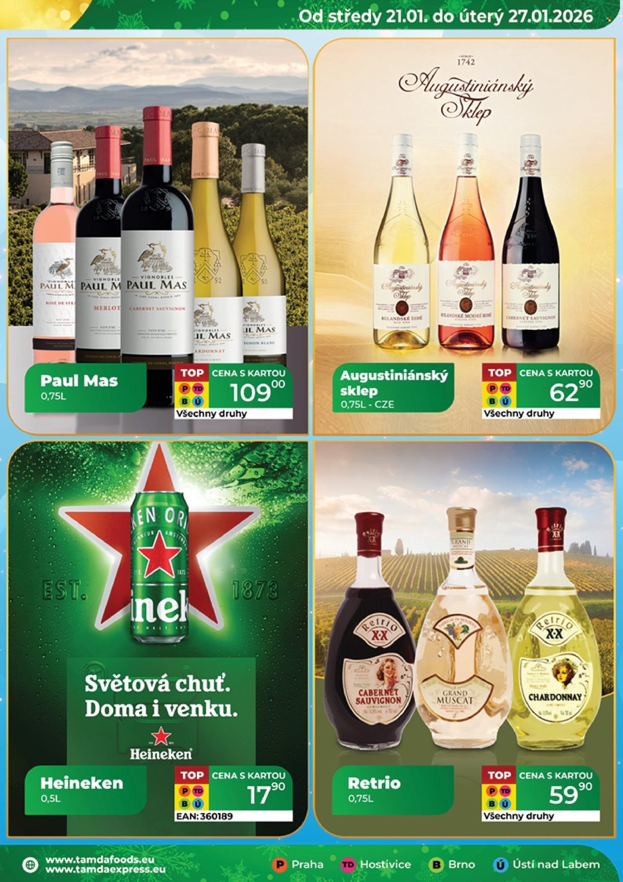 TAMDA FOODS leták - Od středy 21.1.2026 (2026-01-21 - 2026-01-27)