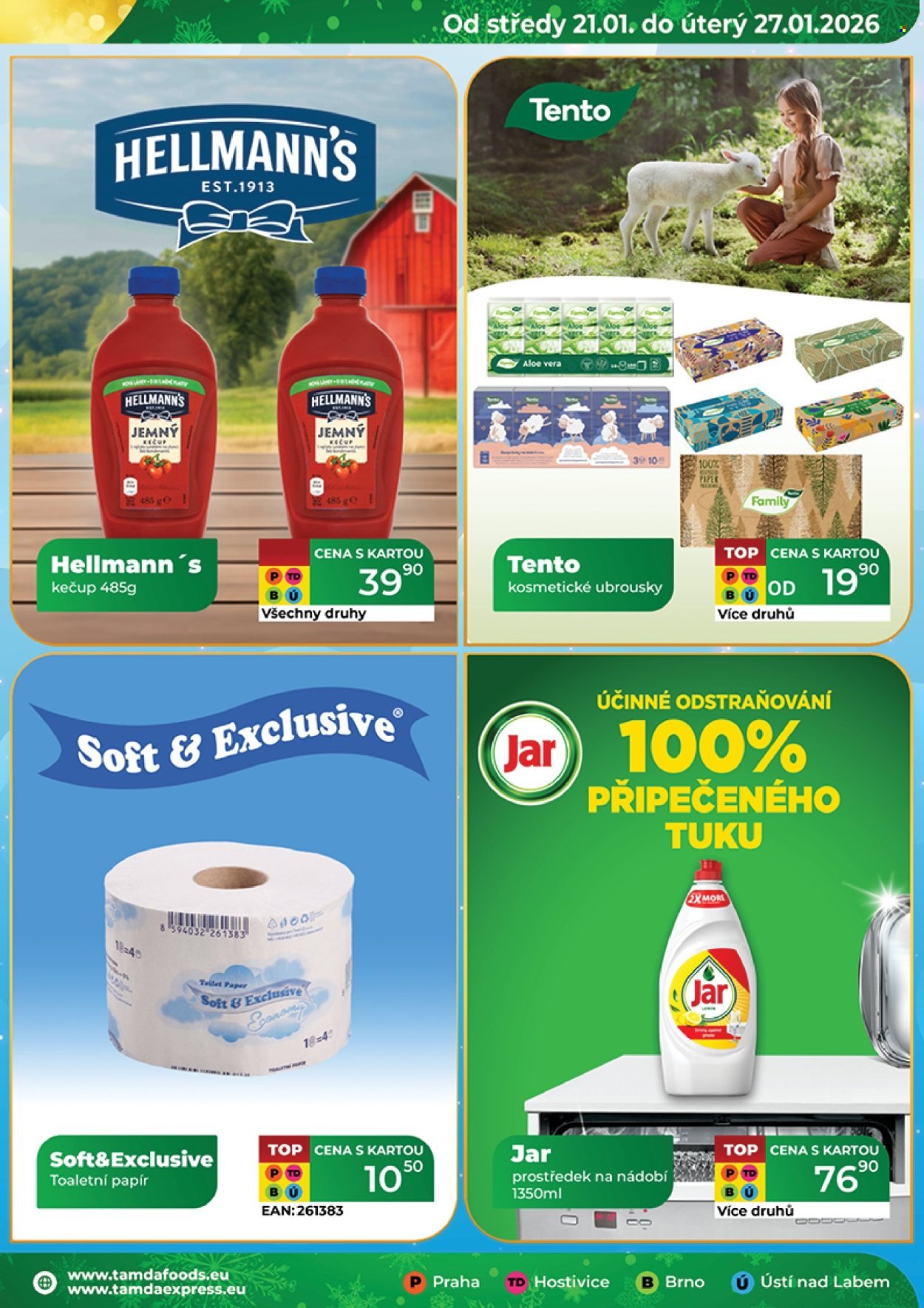 TAMDA FOODS leták - Od středy 21.1.2026 (2026-01-21 - 2026-01-27)