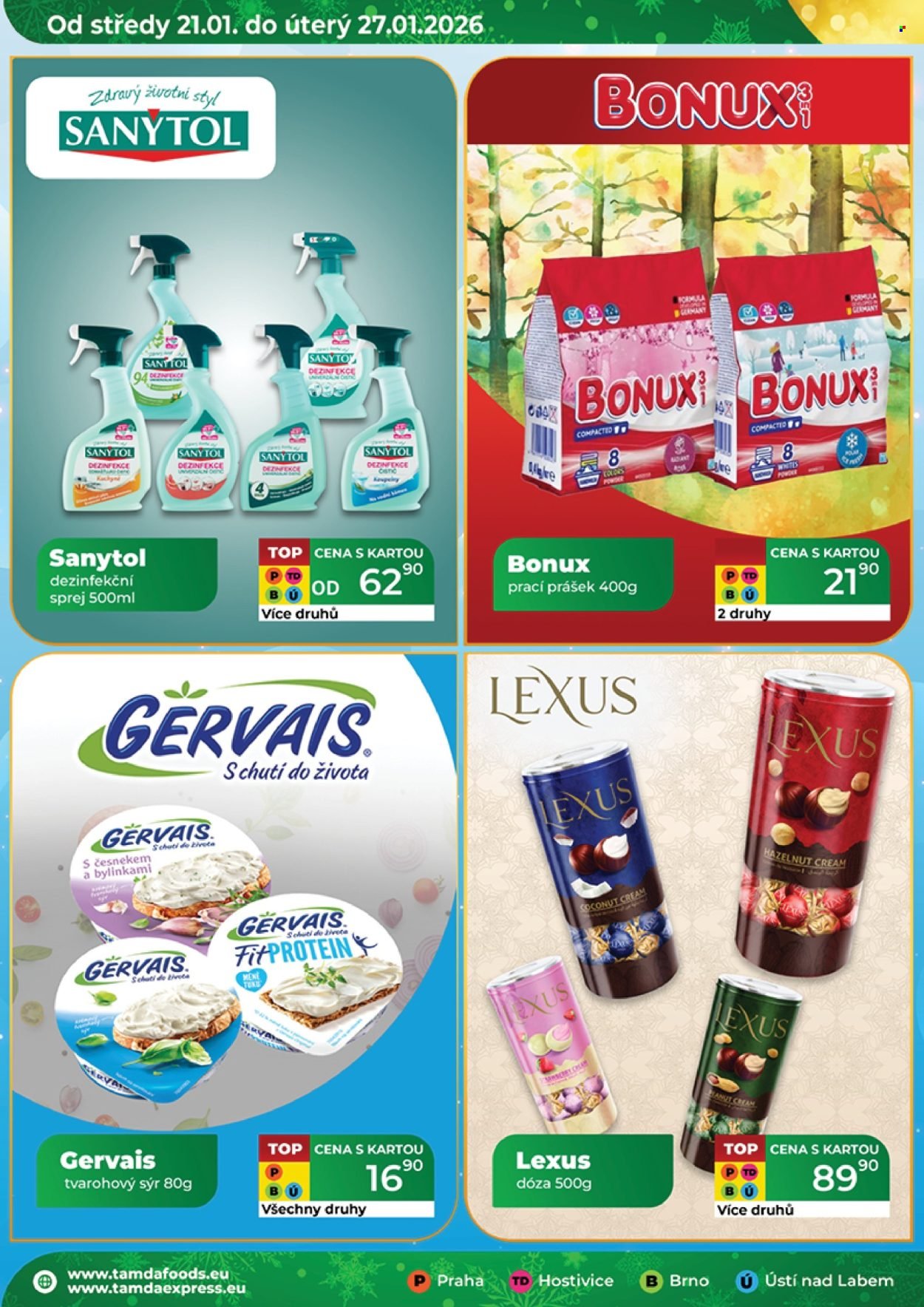 TAMDA FOODS leták - Od středy 21.1.2026 (2026-01-21 - 2026-01-27)