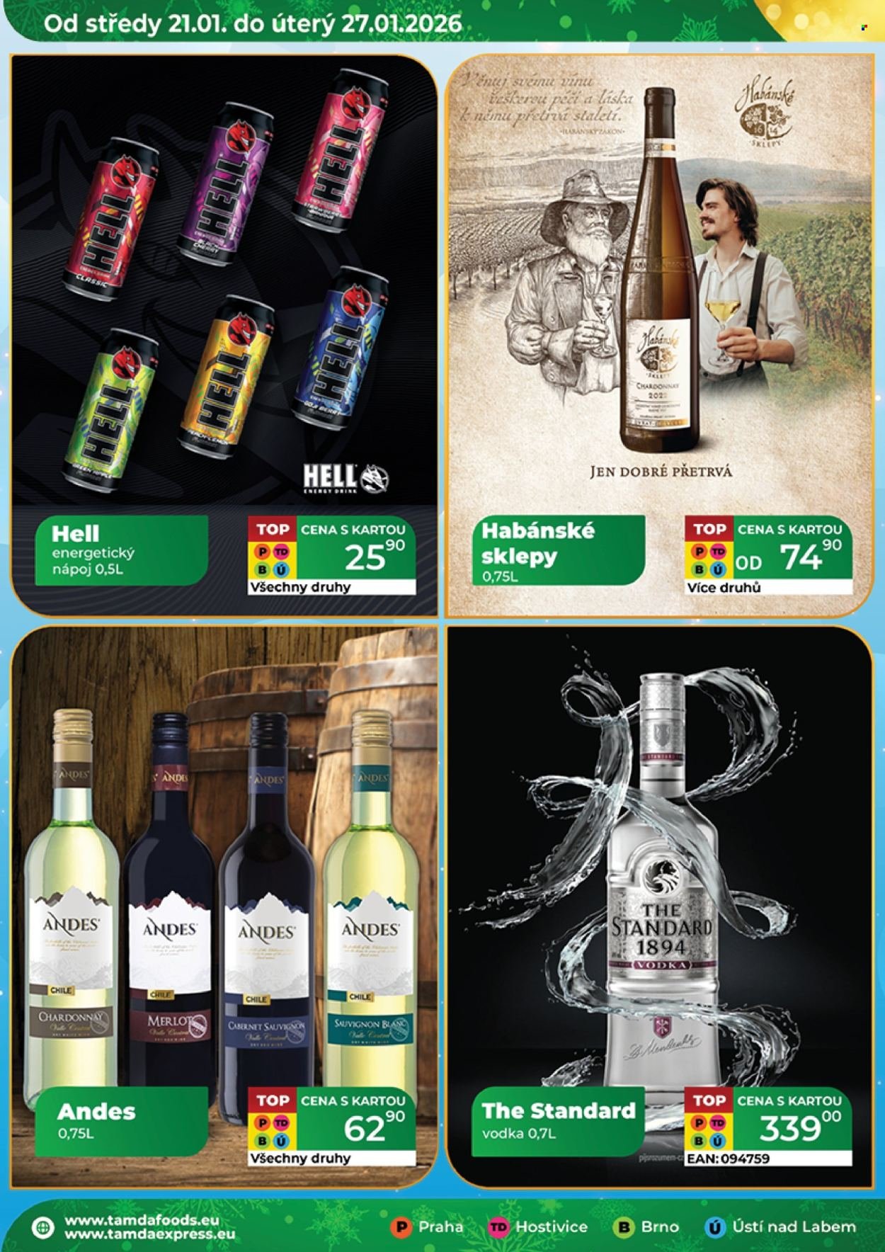 TAMDA FOODS leták - Od středy 21.1.2026 (2026-01-21 - 2026-01-27)