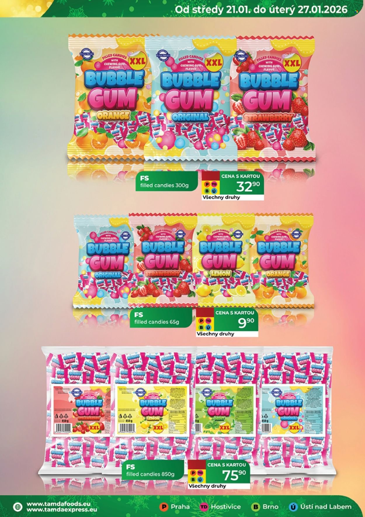 TAMDA FOODS leták - Od středy 21.1.2026 (2026-01-21 - 2026-01-27)