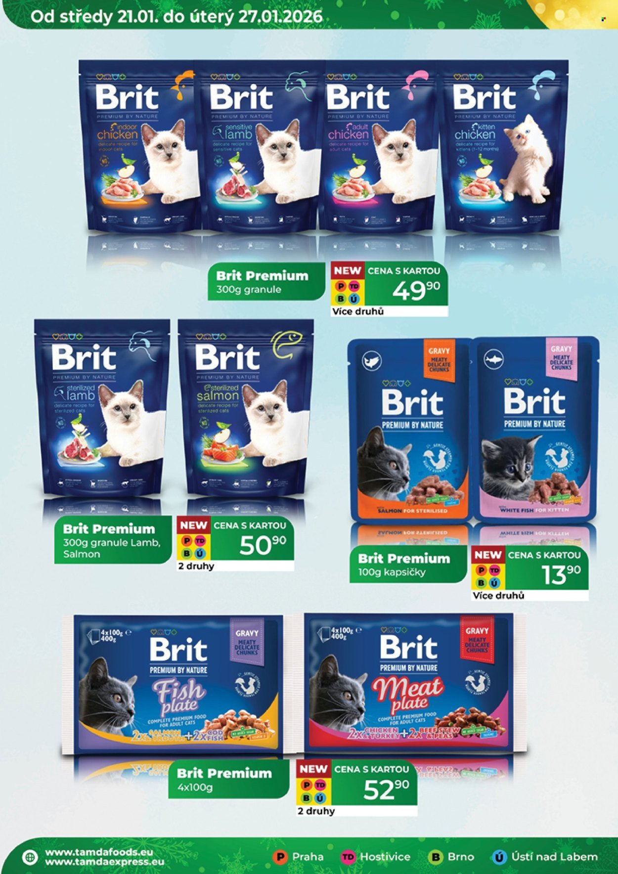 TAMDA FOODS leták - Od středy 21.1.2026 (2026-01-21 - 2026-01-27)