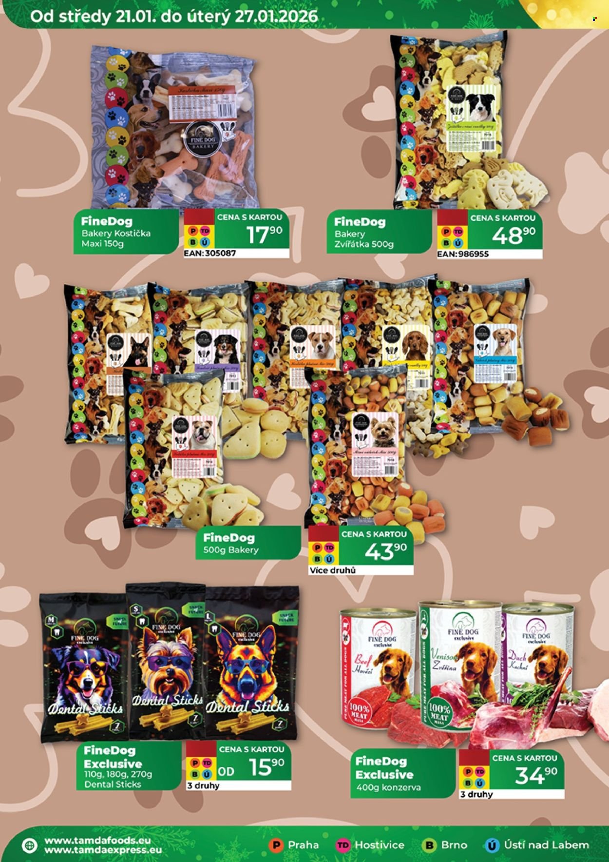 TAMDA FOODS leták - Od středy 21.1.2026 (2026-01-21 - 2026-01-27)