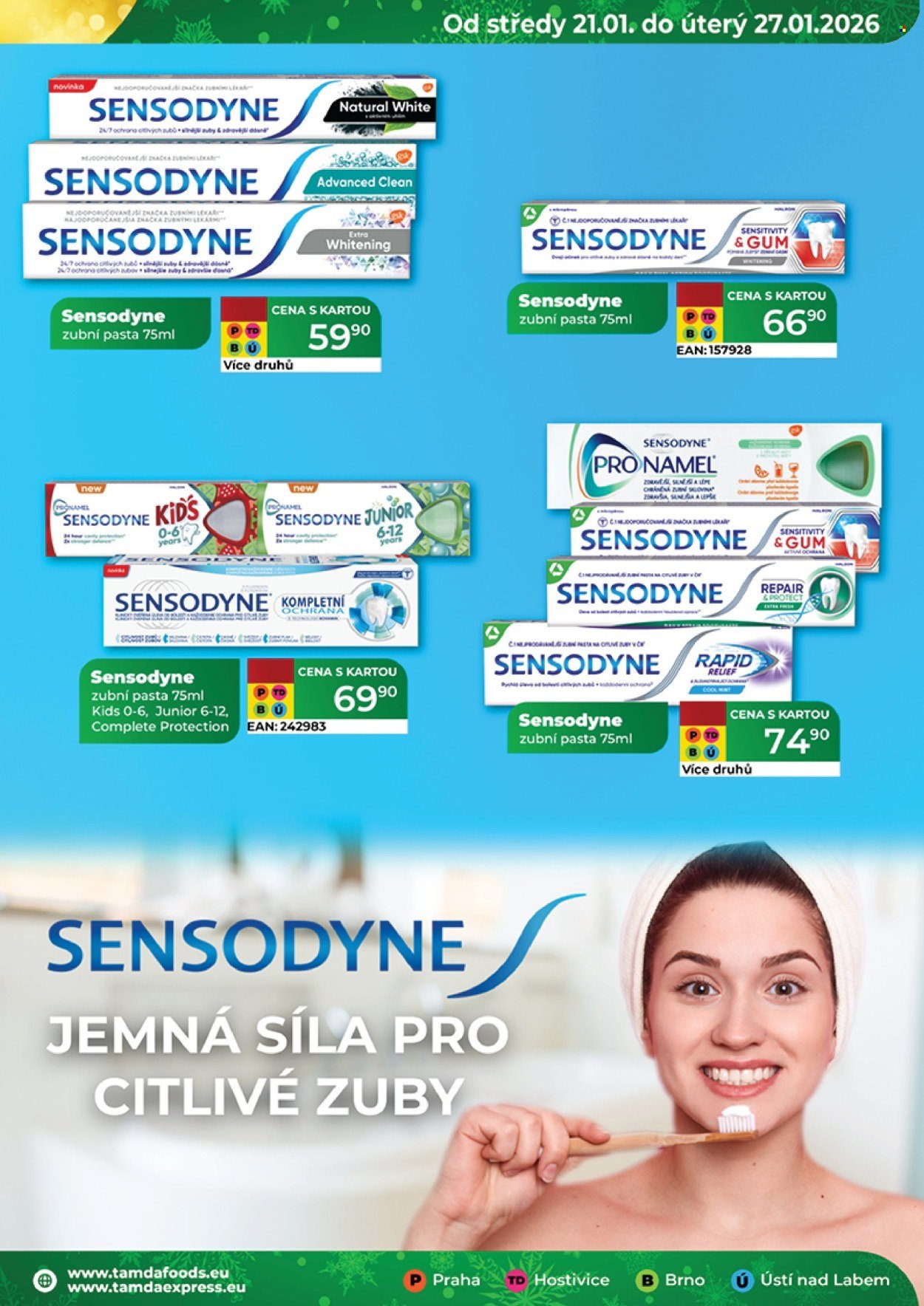TAMDA FOODS leták - Od středy 21.1.2026 (2026-01-21 - 2026-01-27)