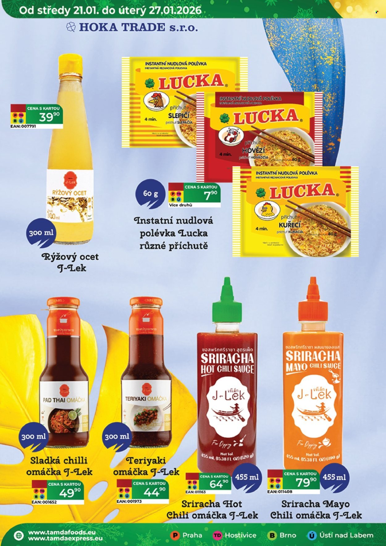 TAMDA FOODS leták - Od středy 21.1.2026 (2026-01-21 - 2026-01-27)