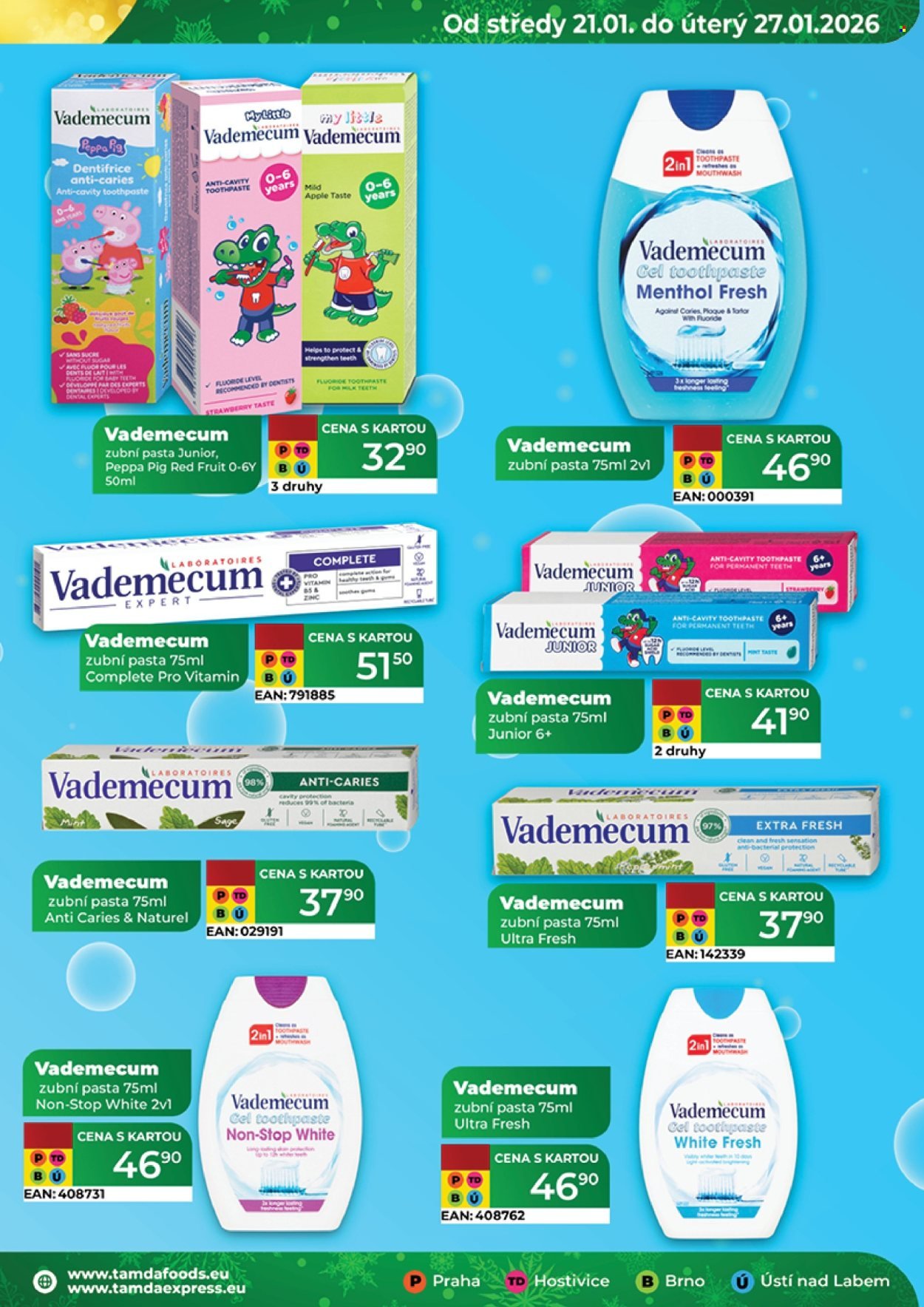 TAMDA FOODS leták - Od středy 21.1.2026 (2026-01-21 - 2026-01-27)