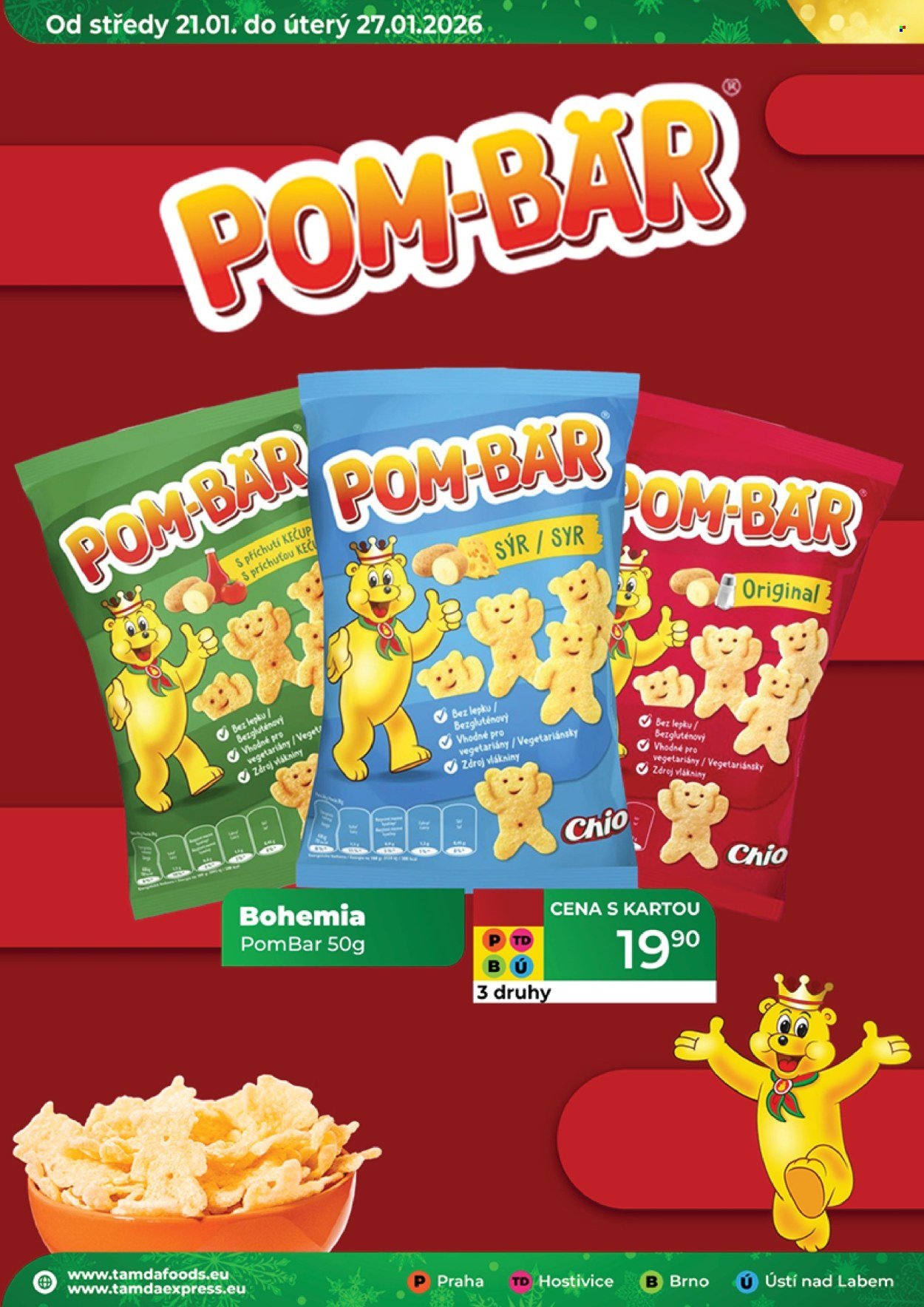 TAMDA FOODS leták - Od středy 21.1.2026 (2026-01-21 - 2026-01-27)