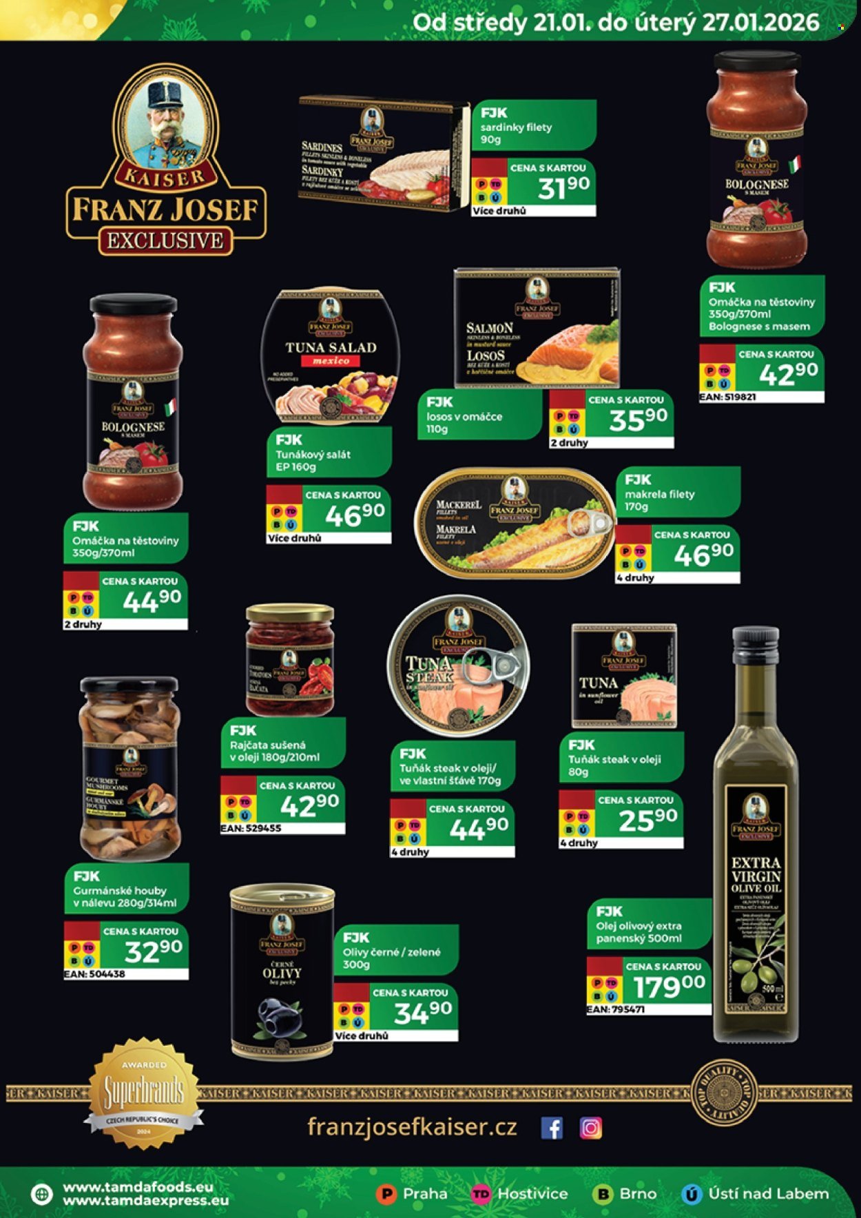 TAMDA FOODS leták - Od středy 21.1.2026 (2026-01-21 - 2026-01-27)