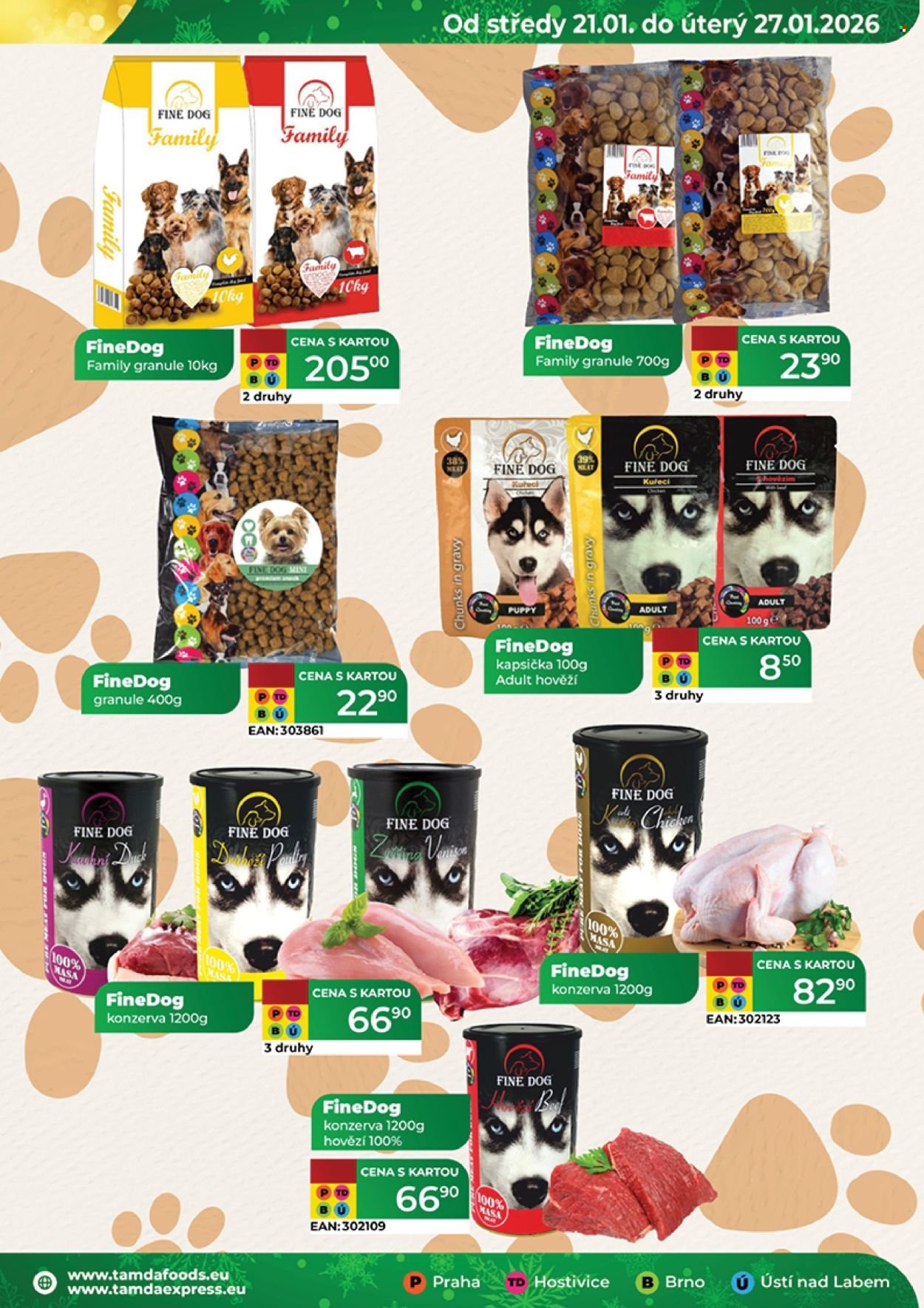 TAMDA FOODS leták - Od středy 21.1.2026 (2026-01-21 - 2026-01-27)