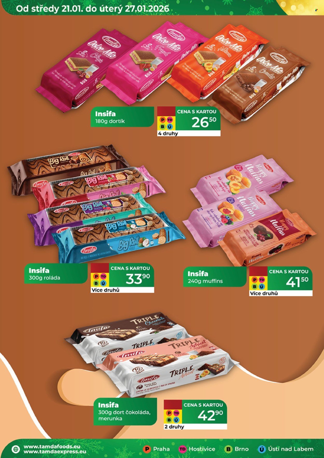 TAMDA FOODS leták - Od středy 21.1.2026 (2026-01-21 - 2026-01-27)