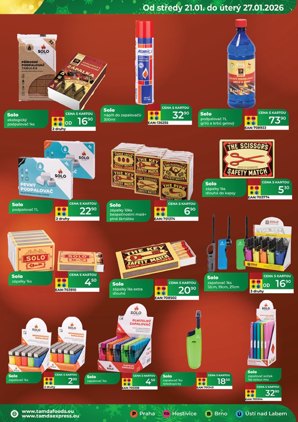 TAMDA FOODS leták - Od středy 21.1.2026 (2026-01-21 - 2026-01-27)