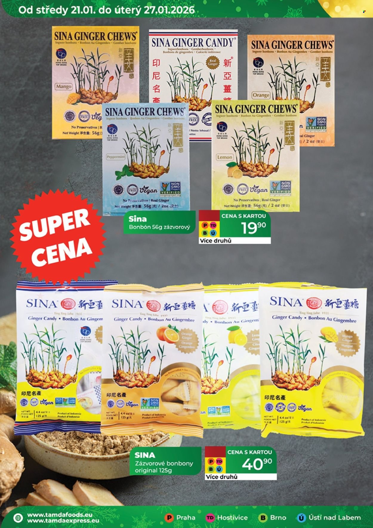 TAMDA FOODS leták - Od středy 21.1.2026 (2026-01-21 - 2026-01-27)