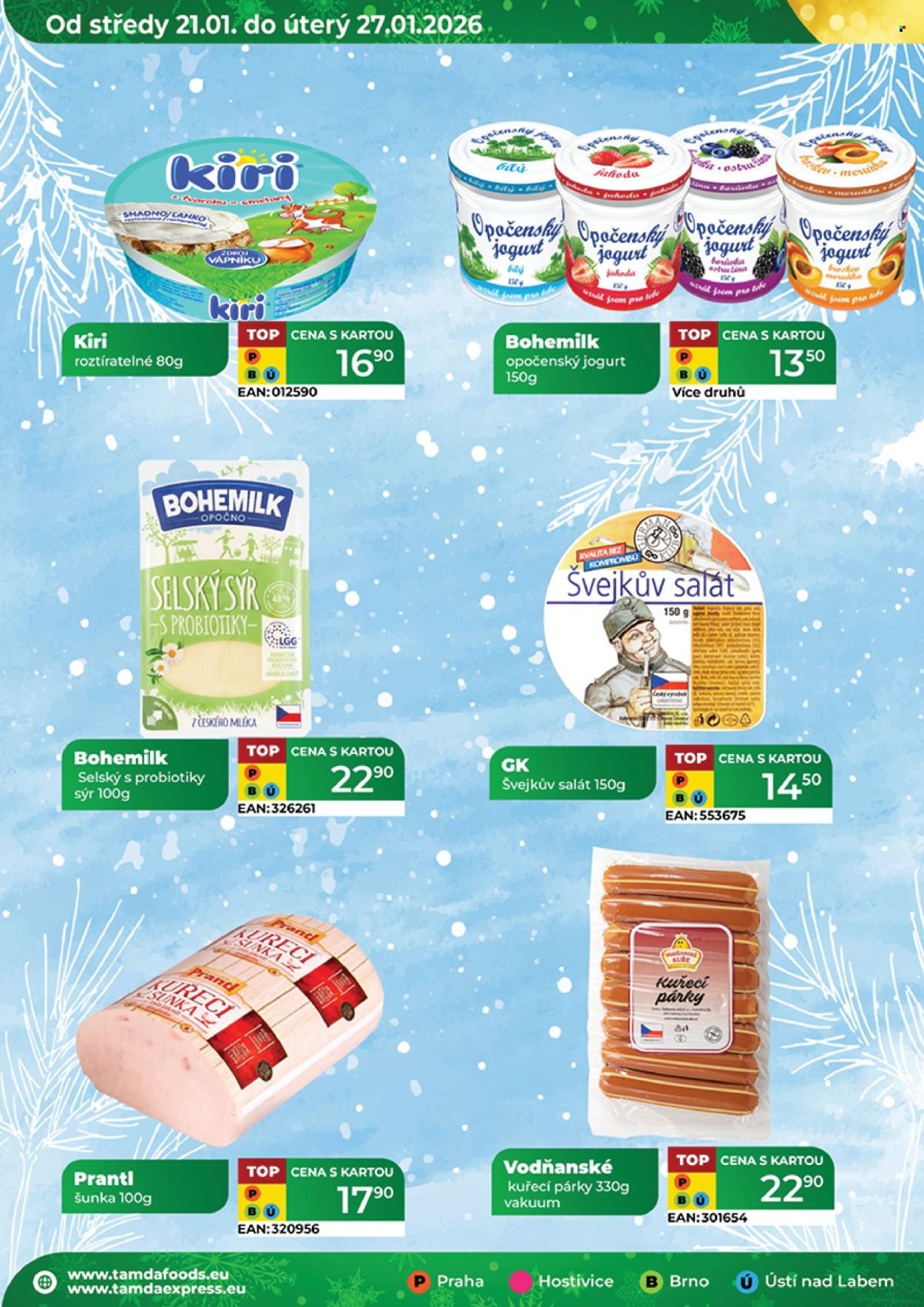 TAMDA FOODS leták - Od středy 21.1.2026 (2026-01-21 - 2026-01-27)