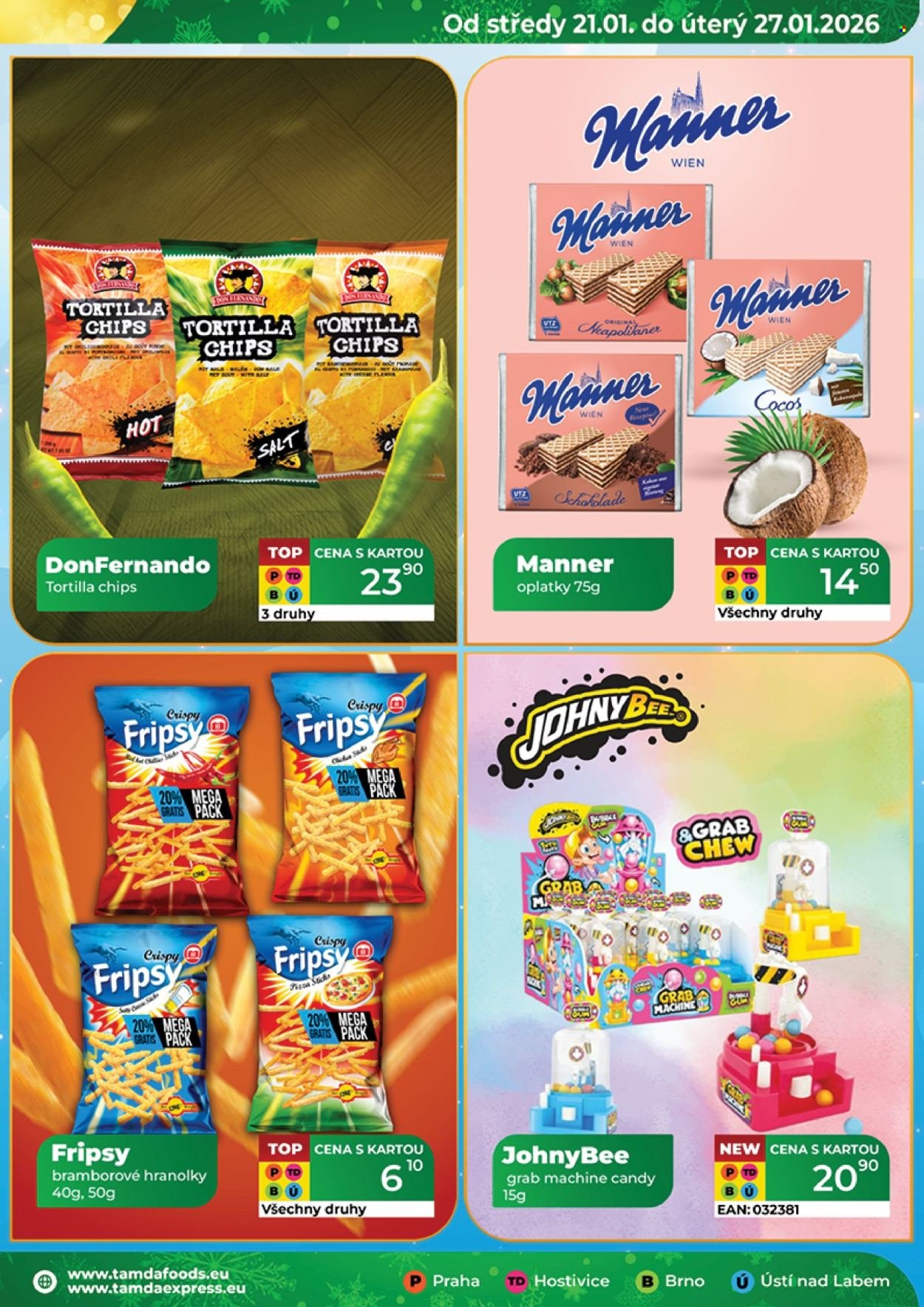 TAMDA FOODS leták - Od středy 21.1.2026 (2026-01-21 - 2026-01-27)