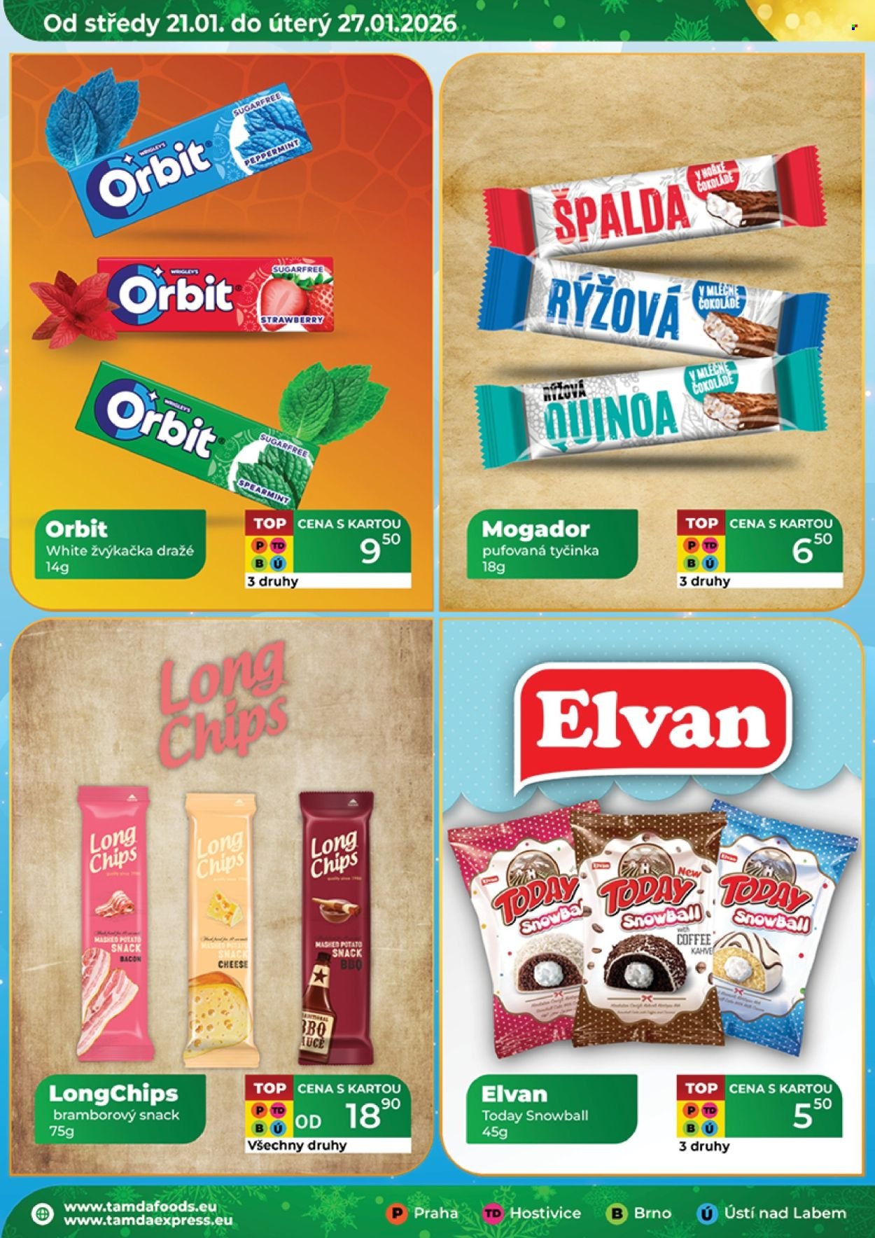 TAMDA FOODS leták - Od středy 21.1.2026 (2026-01-21 - 2026-01-27)