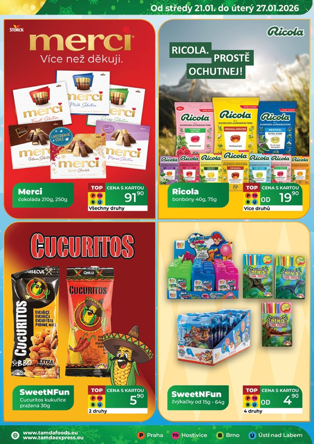 TAMDA FOODS leták - Od středy 21.1.2026 (2026-01-21 - 2026-01-27)