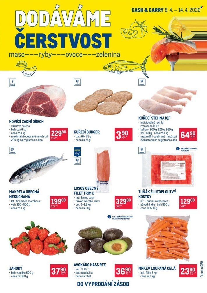 MAKRO leták - Dodáváme čerstvost (2026-04-08 - 2026-04-14)