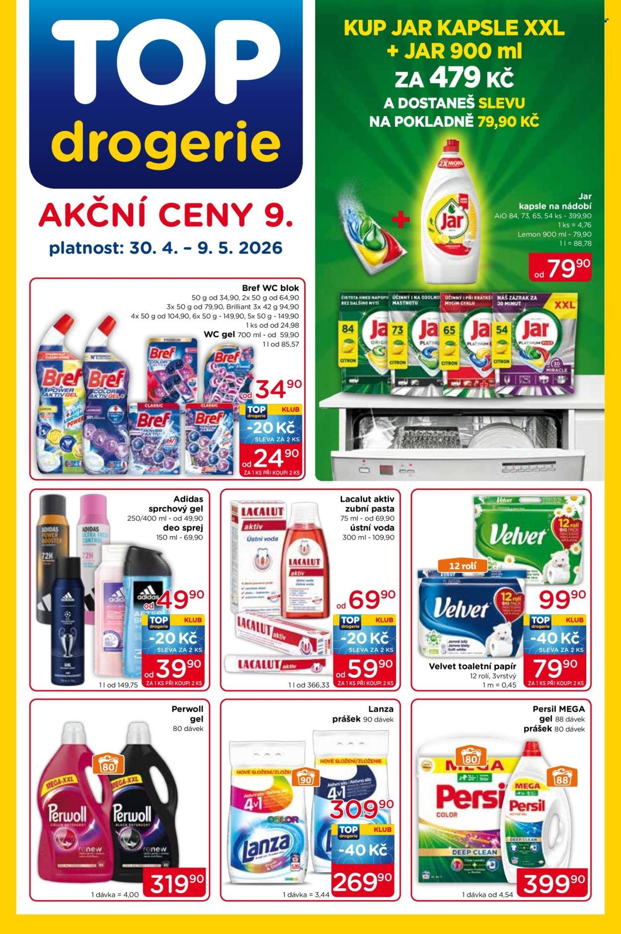 TOP DROGERIE leták - Od čtvrtka 30.4.2026 (2026-04-30 - 2026-05-09)