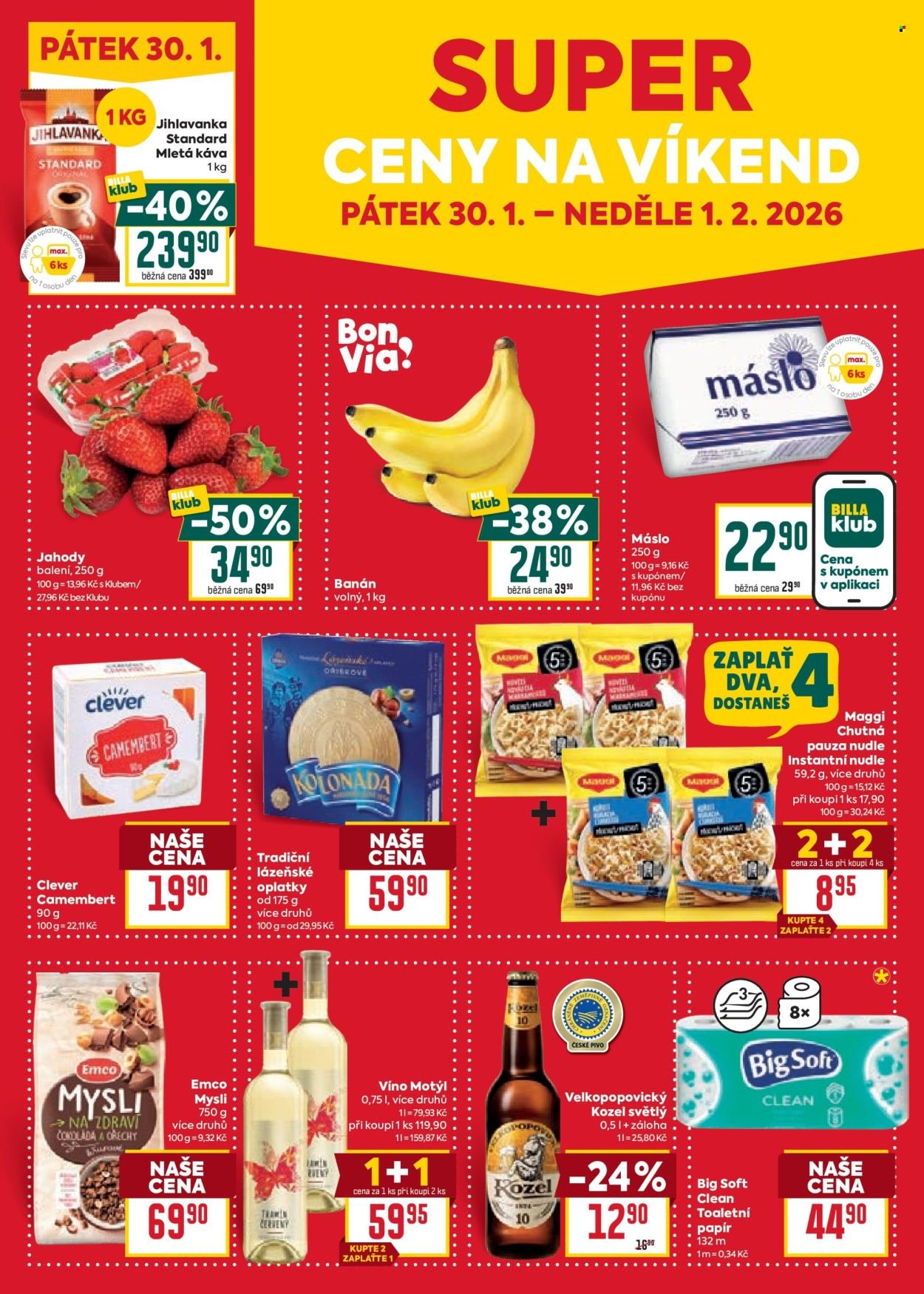 BILLA leták - Velký leták (2026-01-28 - 2026-02-03)