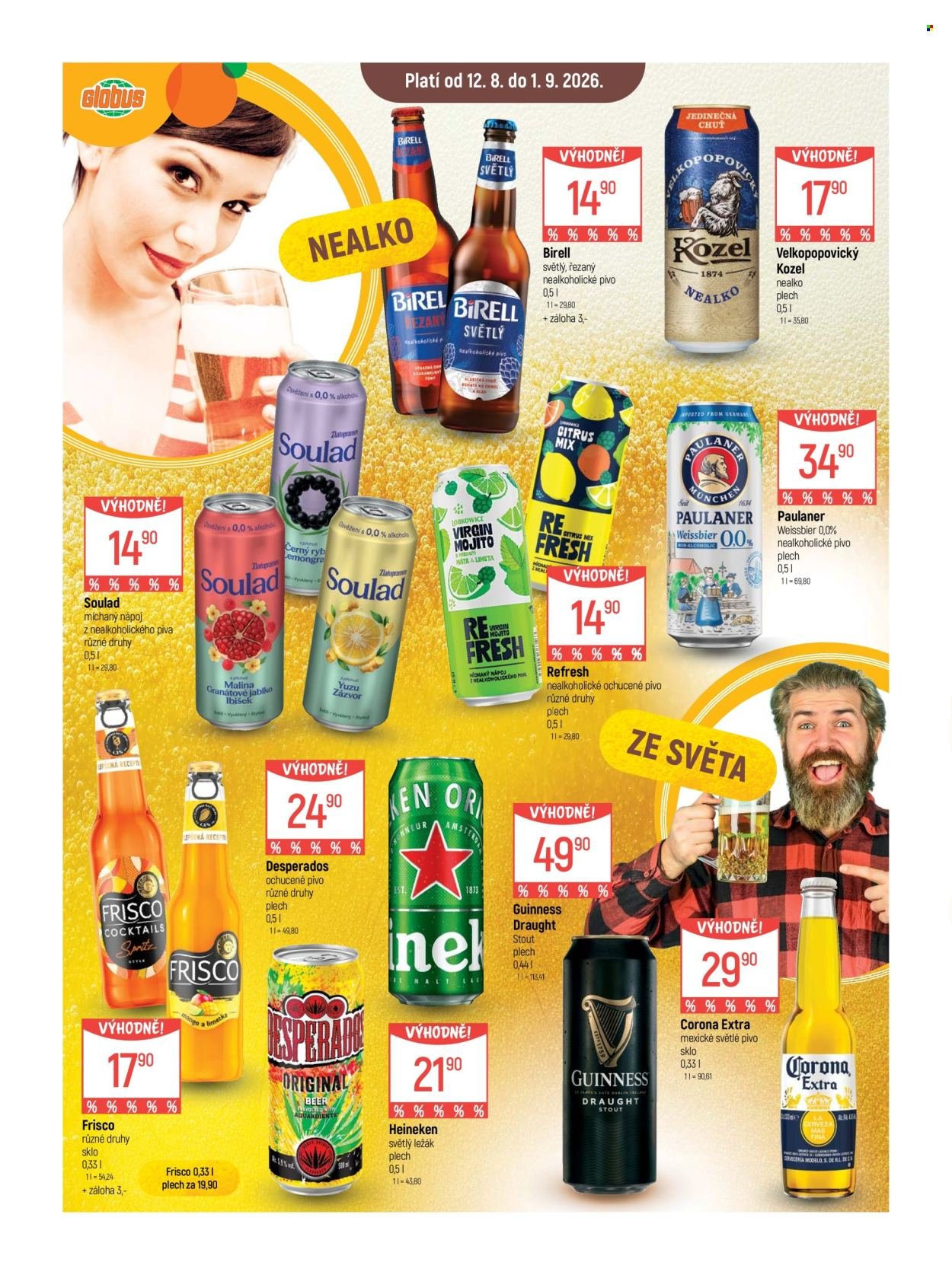 GLOBUS leták - Od středy 12.8.2026