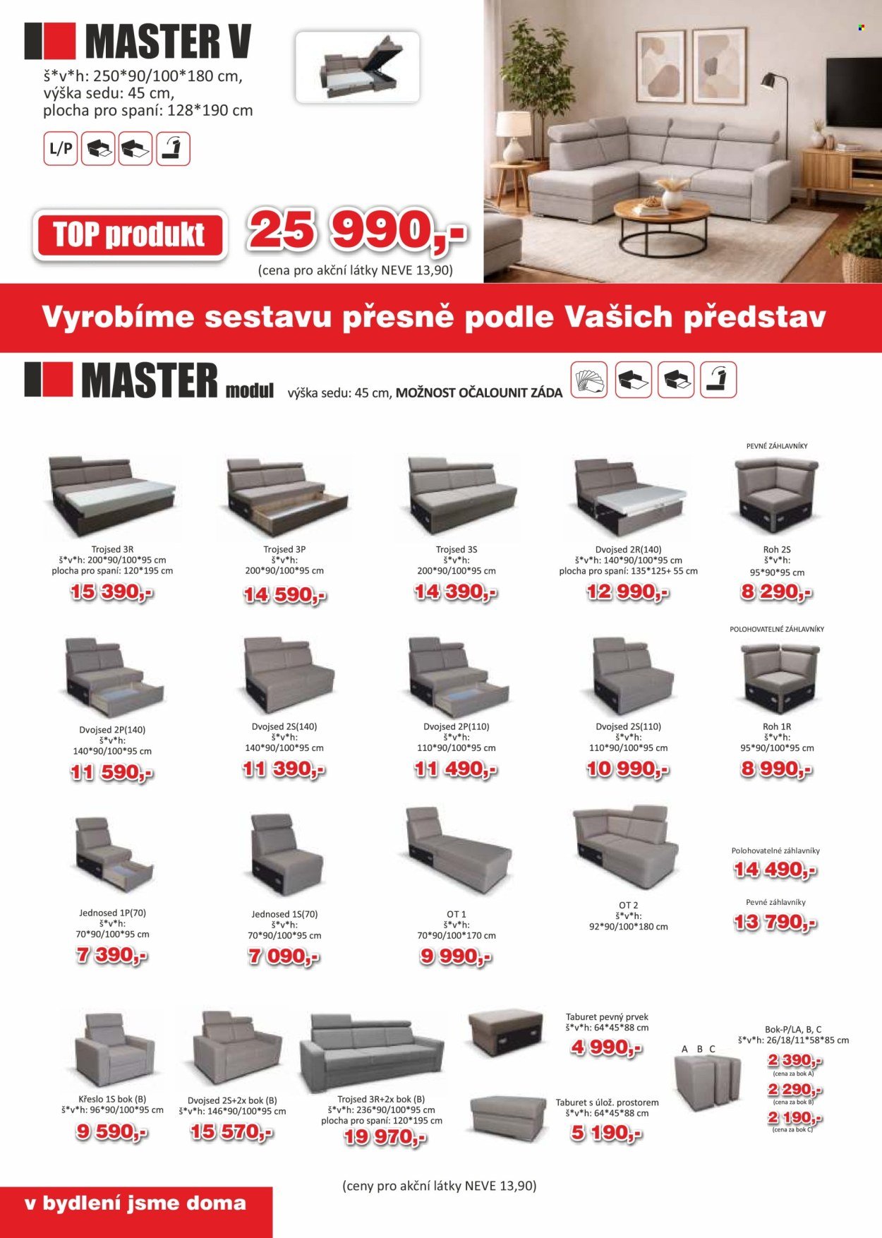 NÁBYTEK JAMALL leták - Od pondělí 5.10.2026