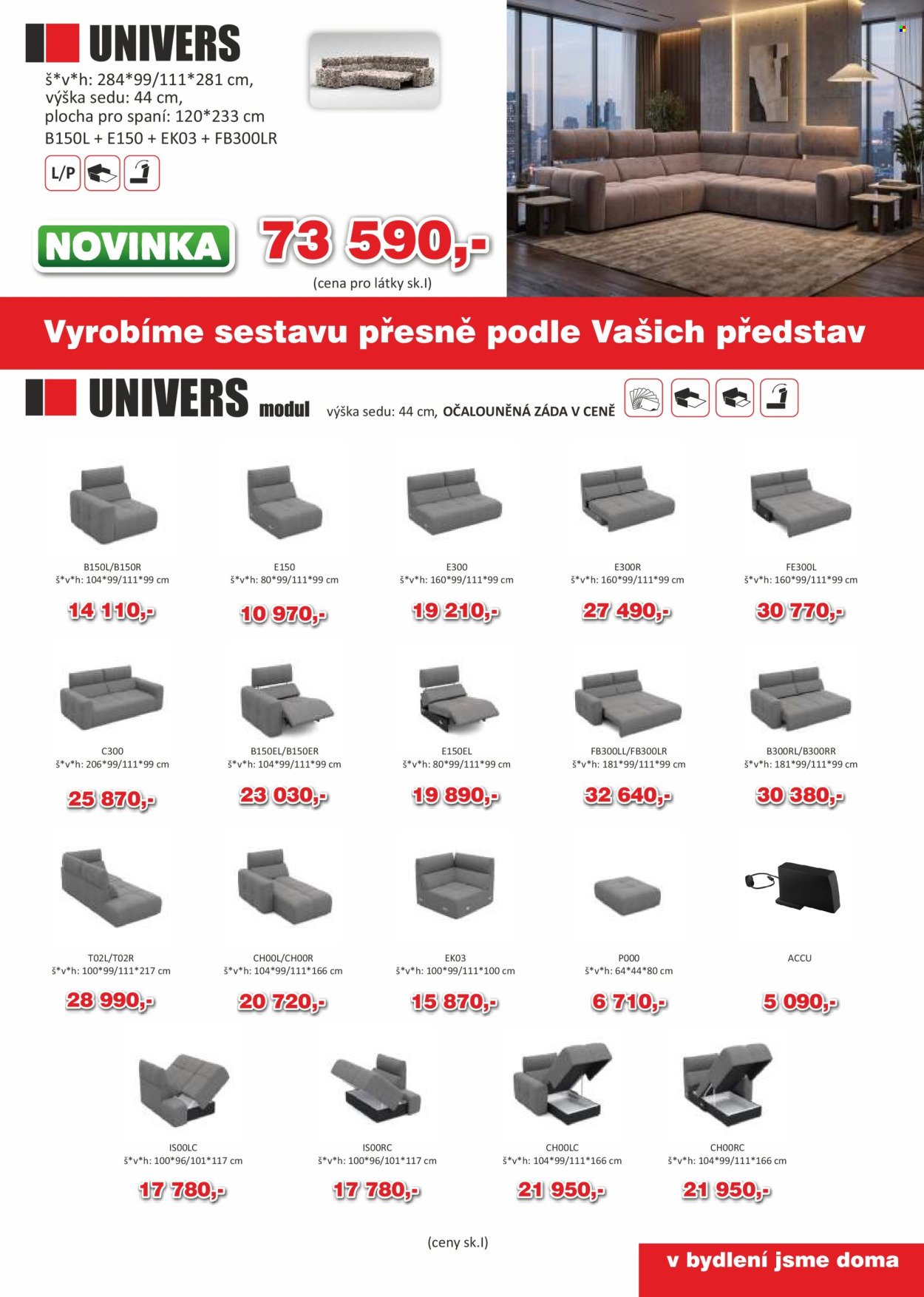 NÁBYTEK JAMALL leták - Od pondělí 5.10.2026