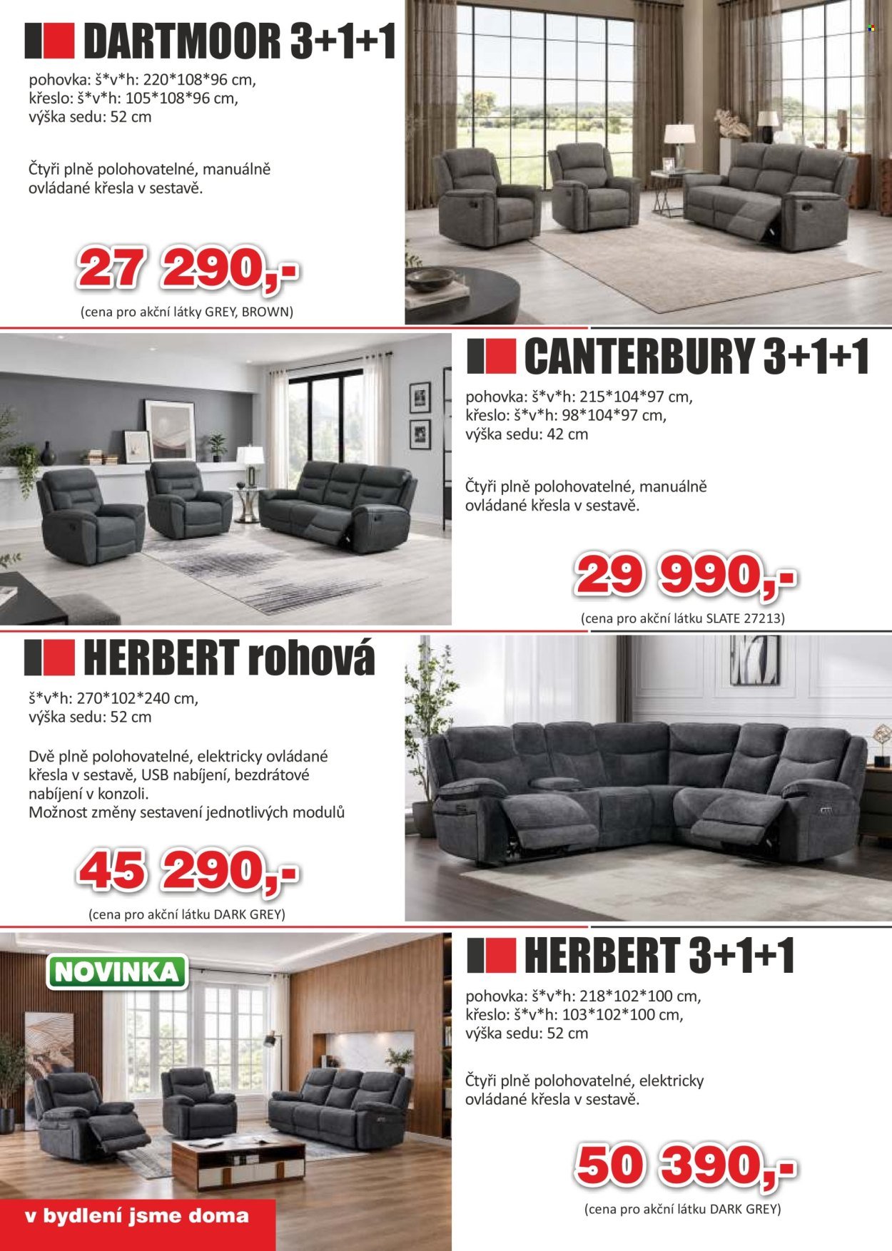 NÁBYTEK JAMALL leták - Od pondělí 5.10.2026