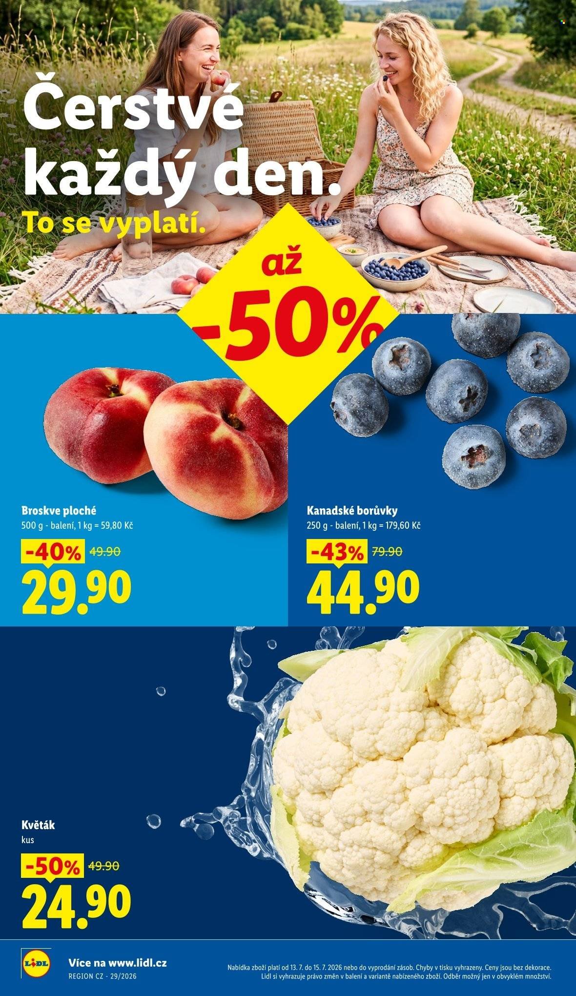 LIDL leták - Od pondělí 13.7.2026