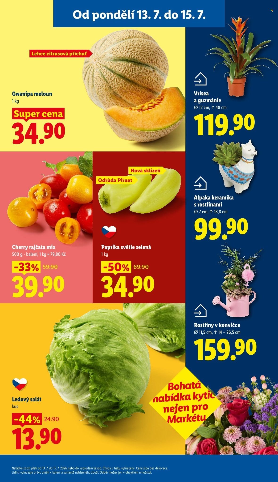 LIDL leták - Od pondělí 13.7.2026