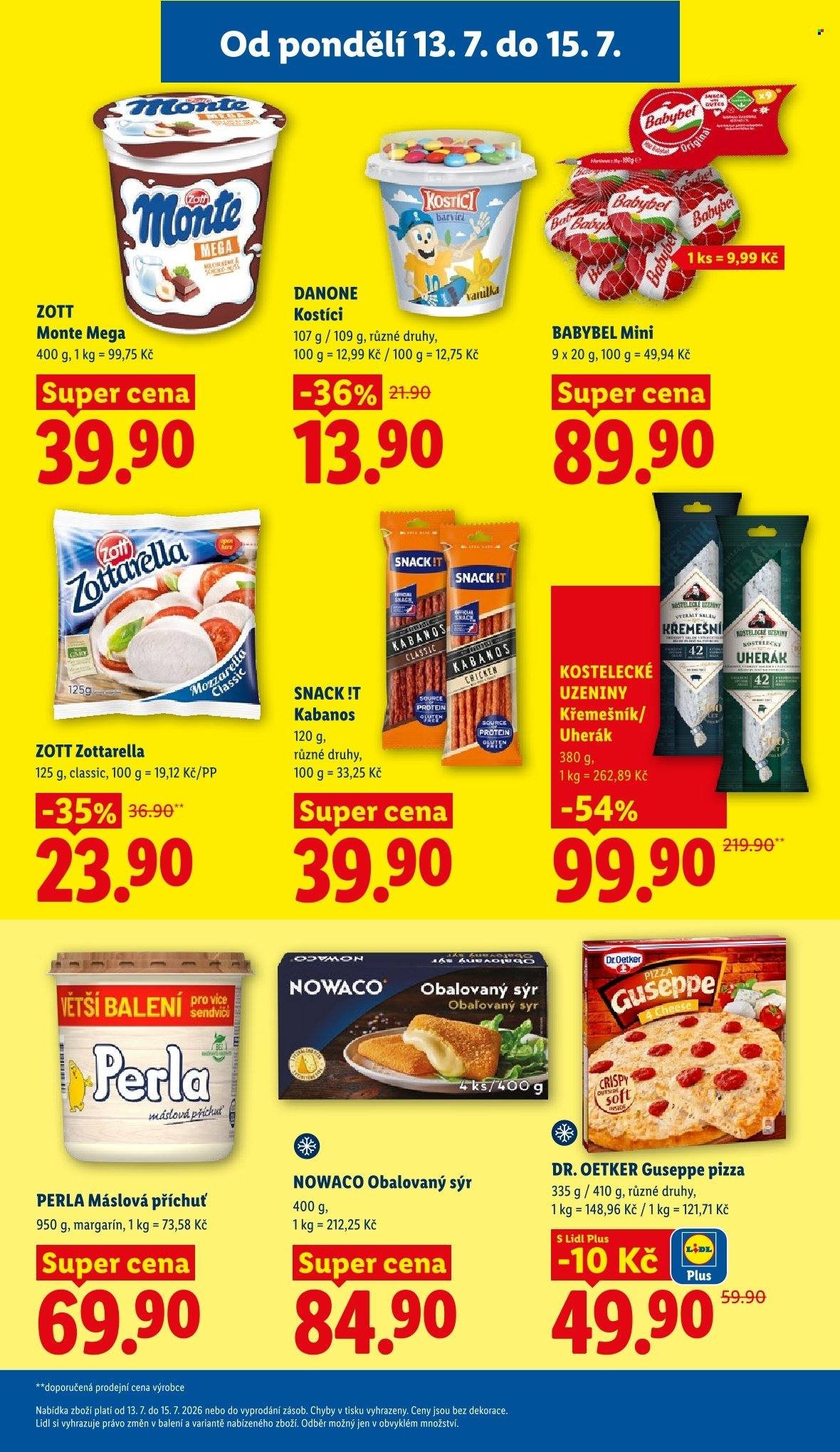 LIDL leták - Od pondělí 13.7.2026