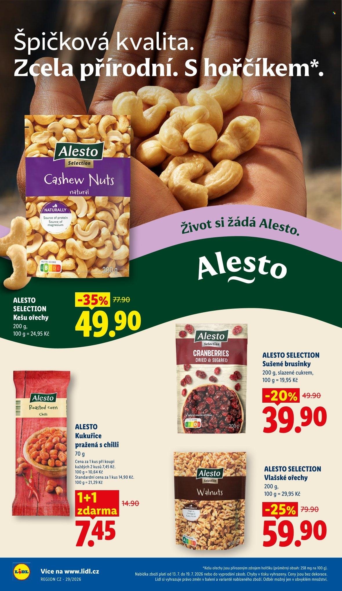 LIDL leták - Od pondělí 13.7.2026