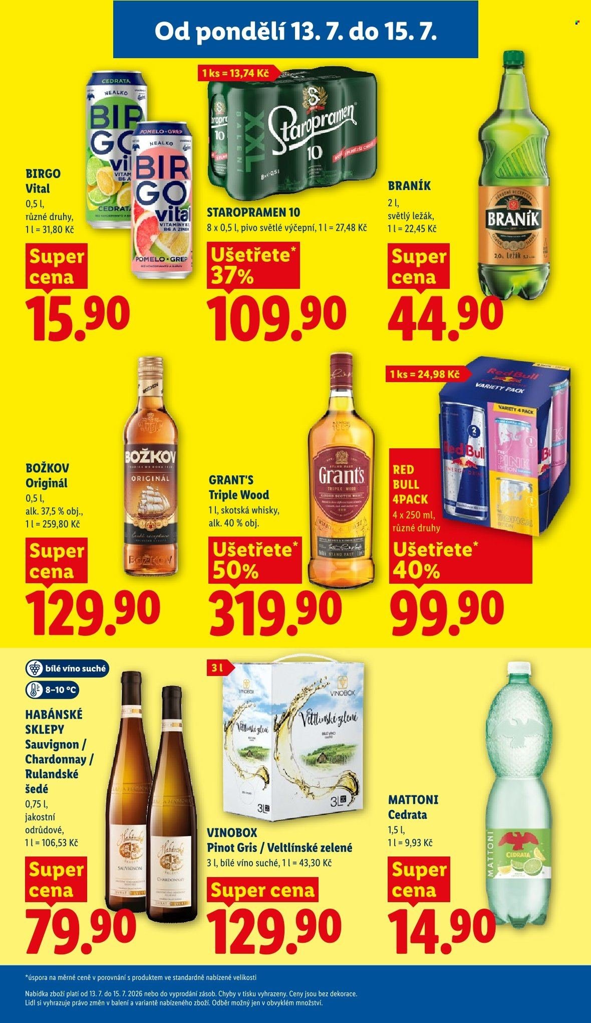 LIDL leták - Od pondělí 13.7.2026