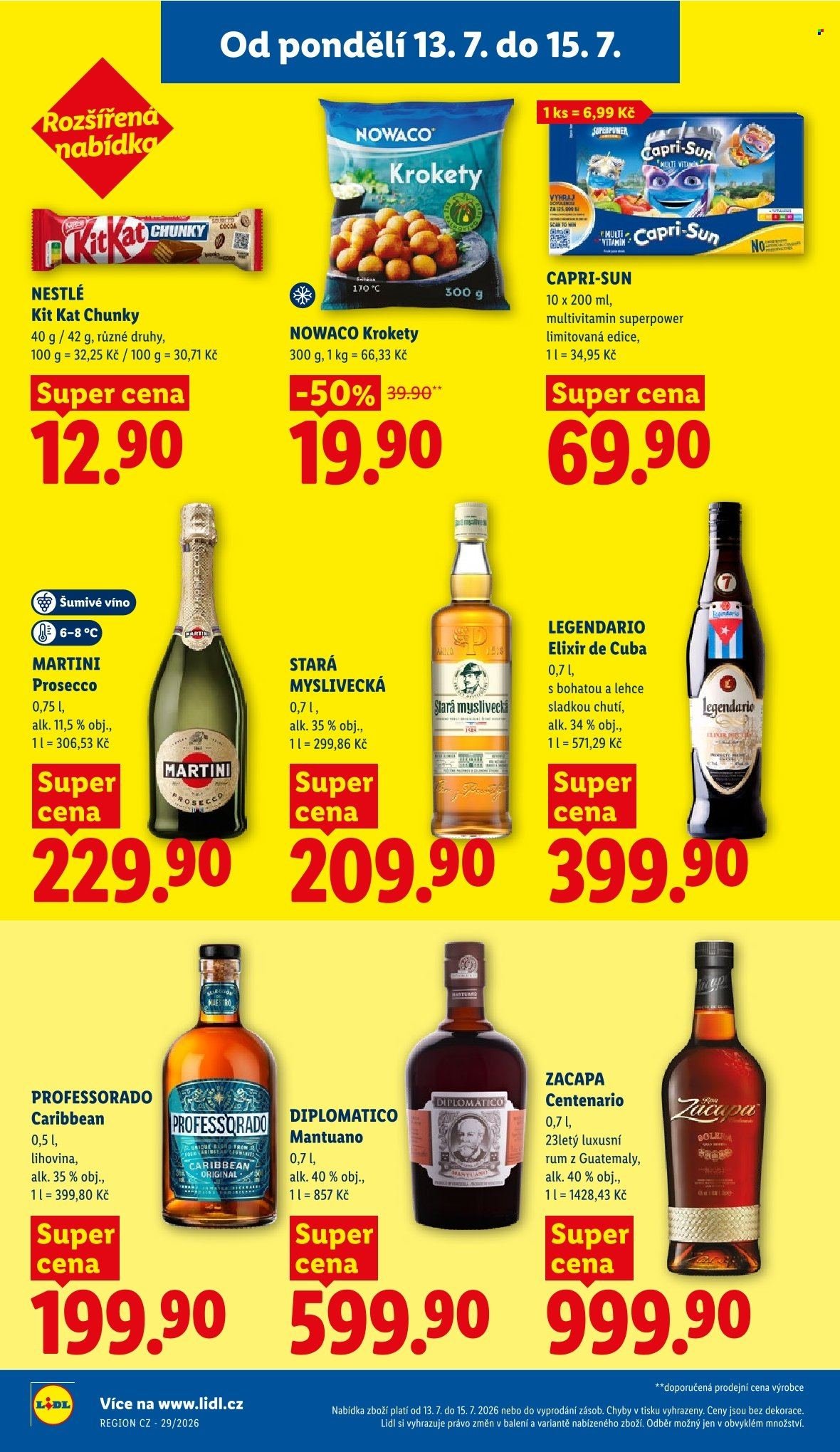 LIDL leták - Od pondělí 13.7.2026