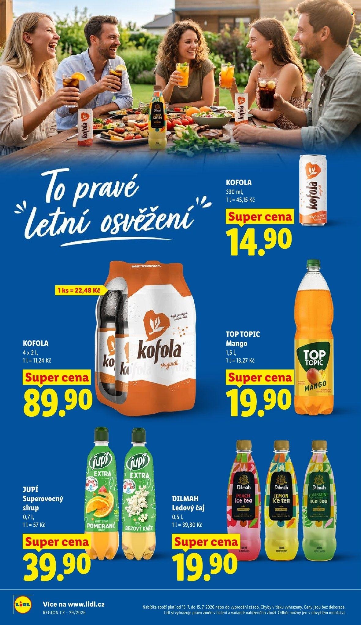 LIDL leták - Od pondělí 13.7.2026