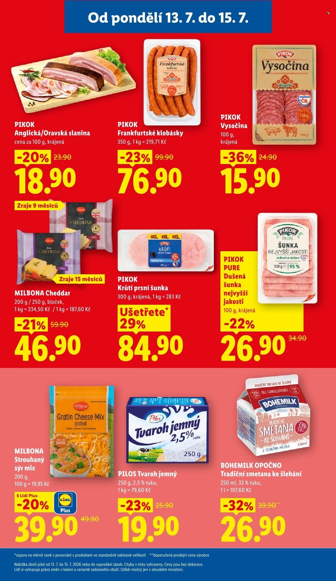 LIDL leták - Od pondělí 13.7.2026
