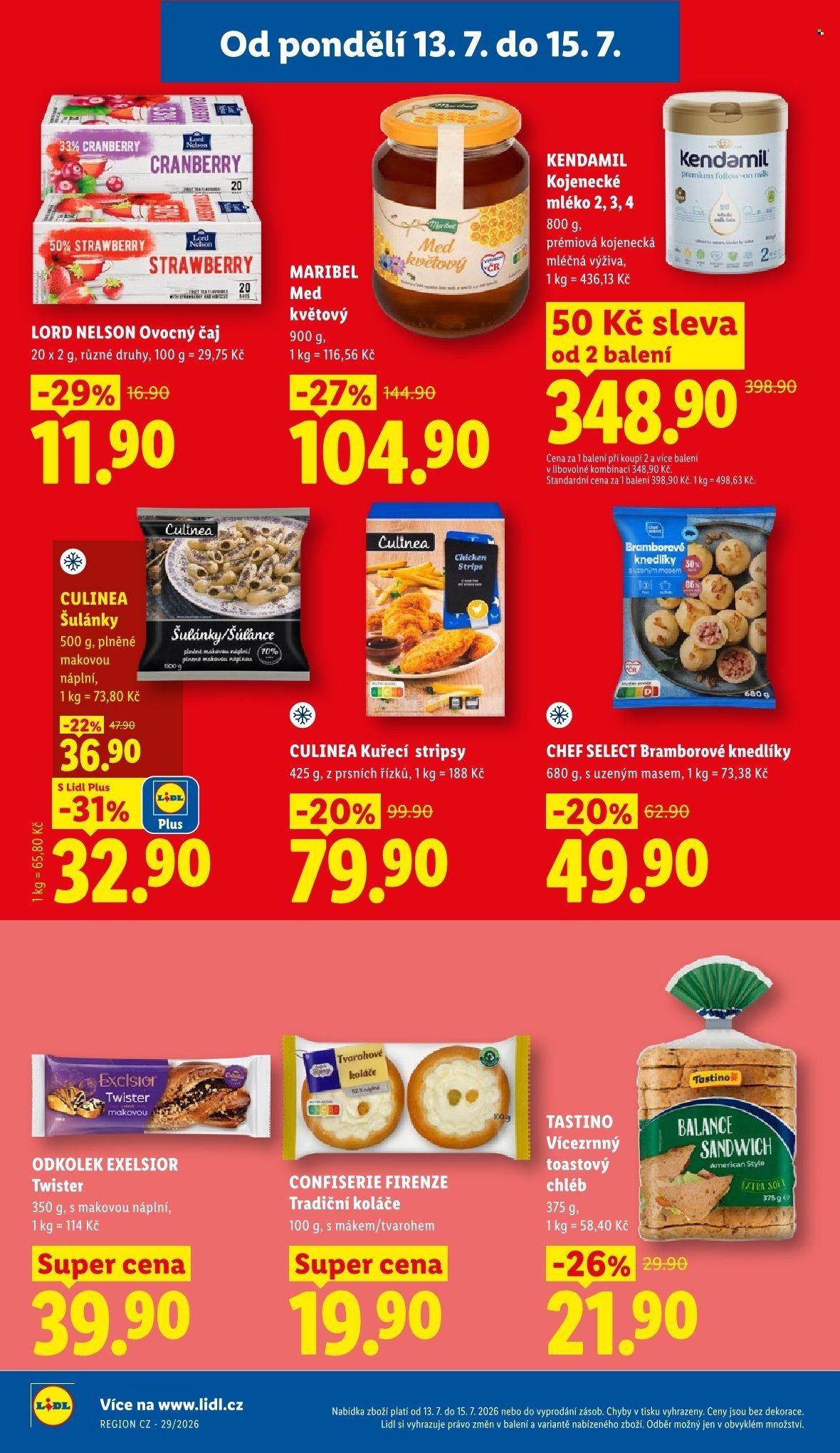 LIDL leták - Od pondělí 13.7.2026